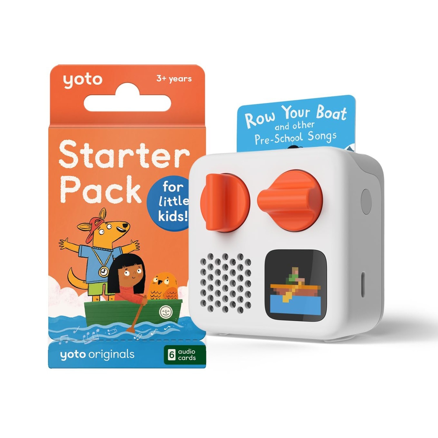 Yoto Mini (2024 Edition) + Starter Pack for Little Kids Bundle – Screen-Free …