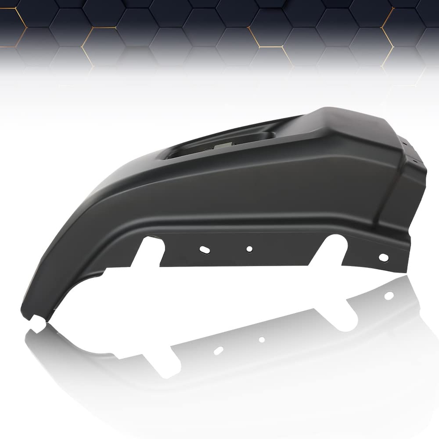 PIT66 Front Bumper End Cap Left and Right Plastic w/o Sensor Holes Compatible…