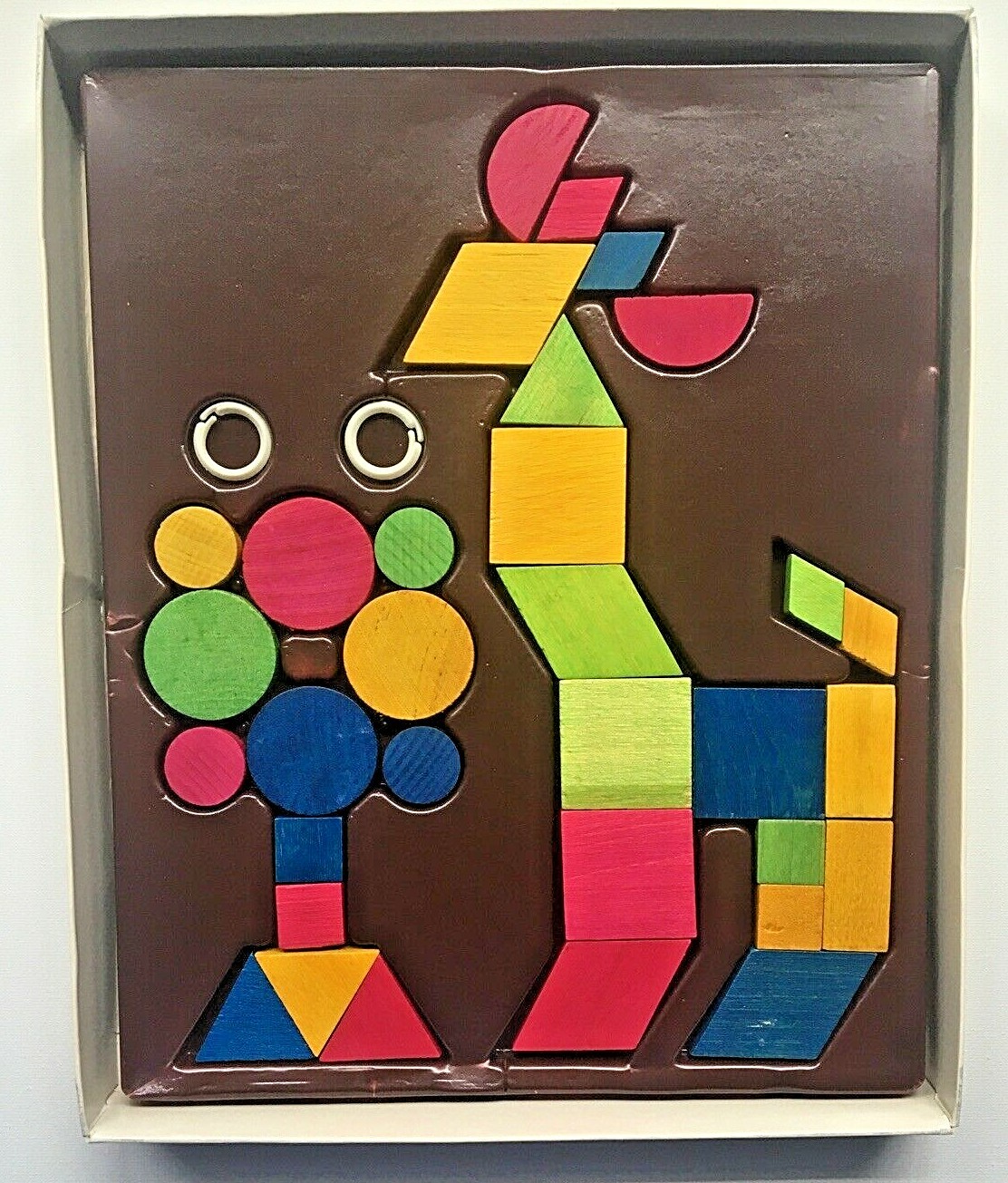 Mr. Super Mind 1981 Leisure Learning Game School Activity Complete Set Puzzle
