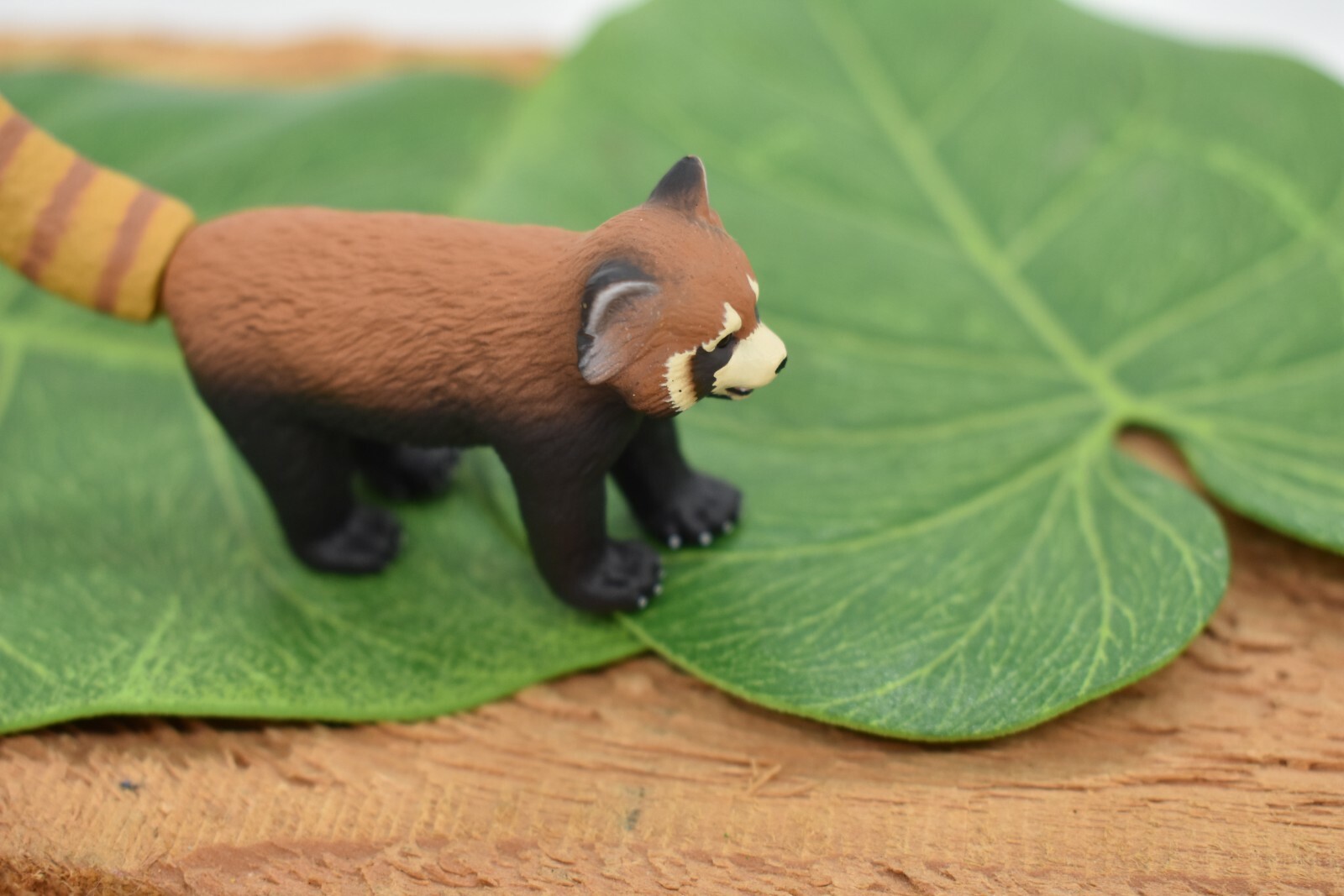 Red Panda Toy Plastic Realistic Replica with Moveable Tail 3.5″ x 1.5″ F093B384