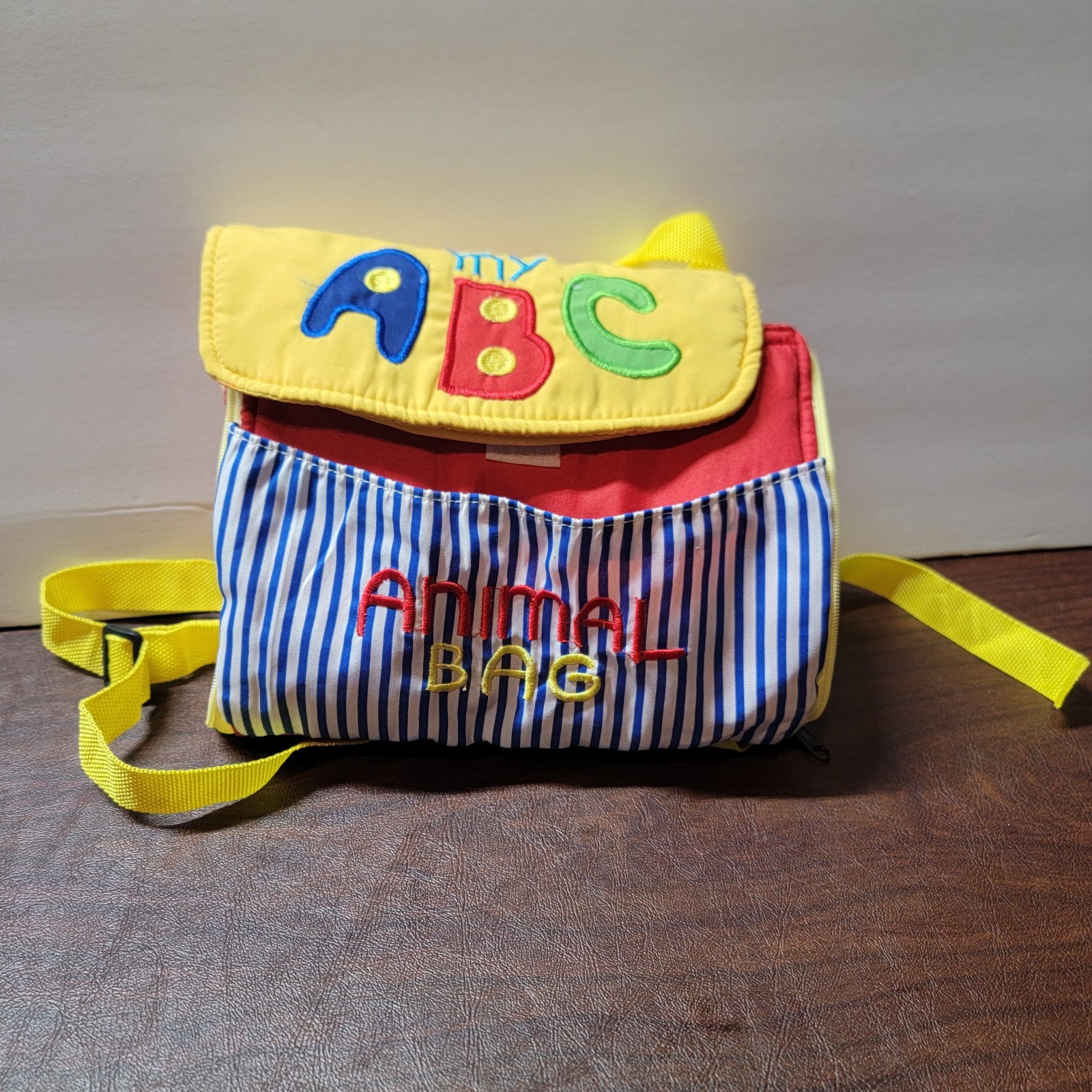 My ABC Bag Plush Carry Along Almas Designs Toys Learning Alphabet Toddler