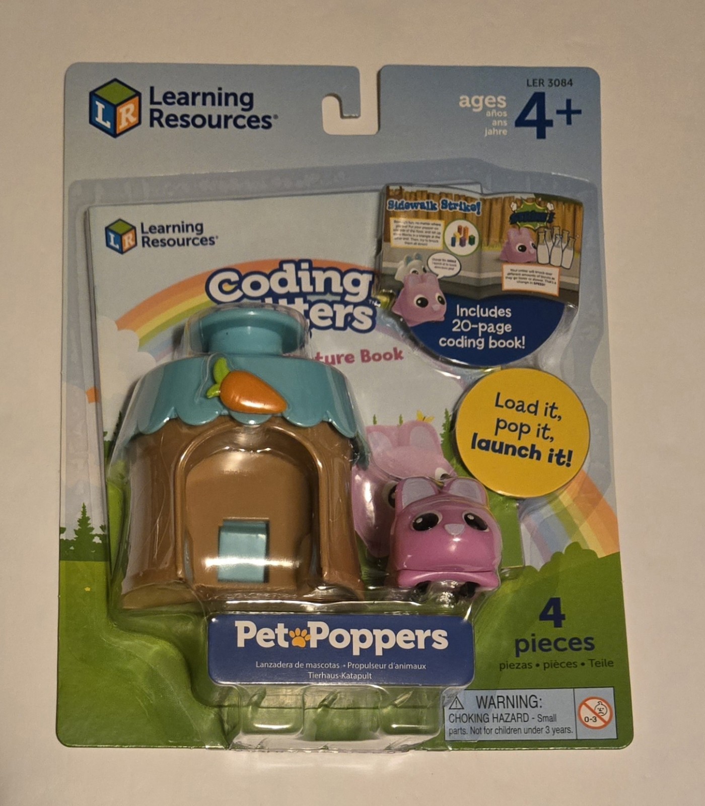 Learning Resources Coding Critters Go Pets Dash The Bunny Early Coding Toy