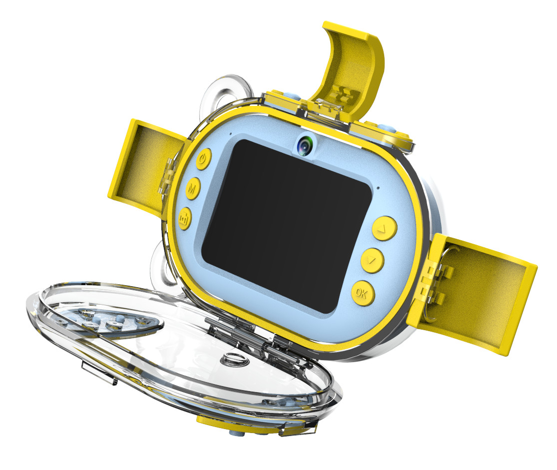 AGFAPHOTO Realikids Cam Waterproof Camera for Children 16MP with 2.4 inch LCD