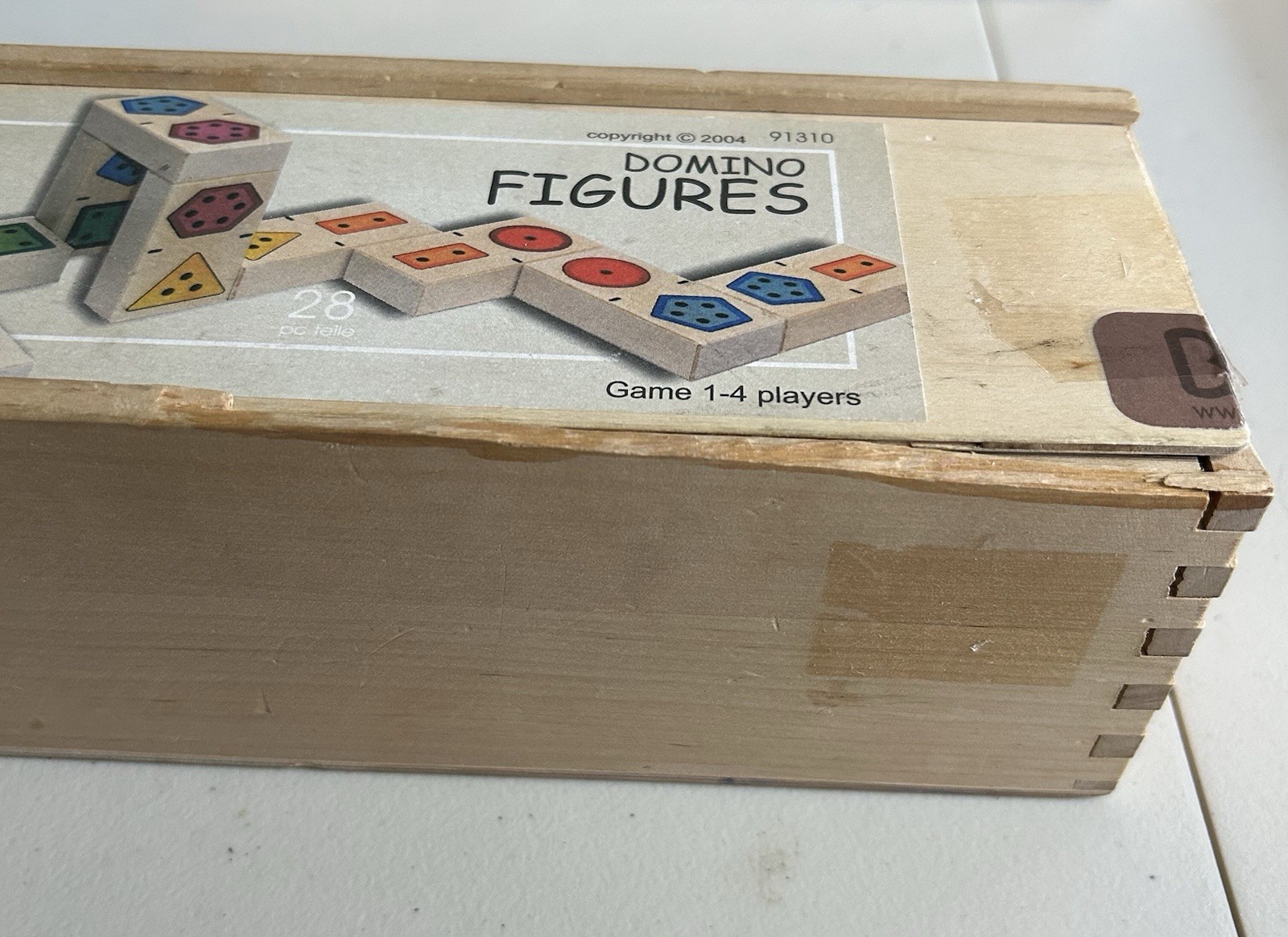 Domino Figures Educational Game By Bajo to Develop Shapes, Colors and Numbers