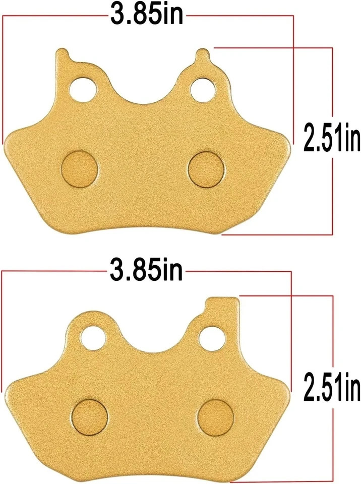 Brake Pads Heavy-duty Ceramics for Harley Davidson 2000-2007 Touring Flhtcu-i