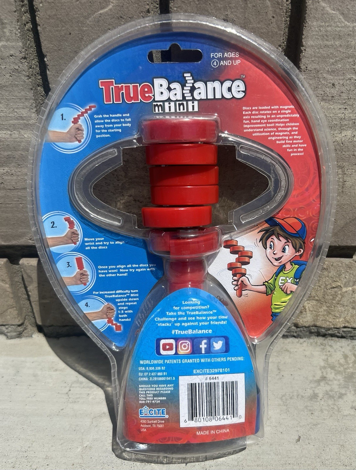 BRAND NEW True Balance Mini Handheld Toy by Excite “STEM” Coordination