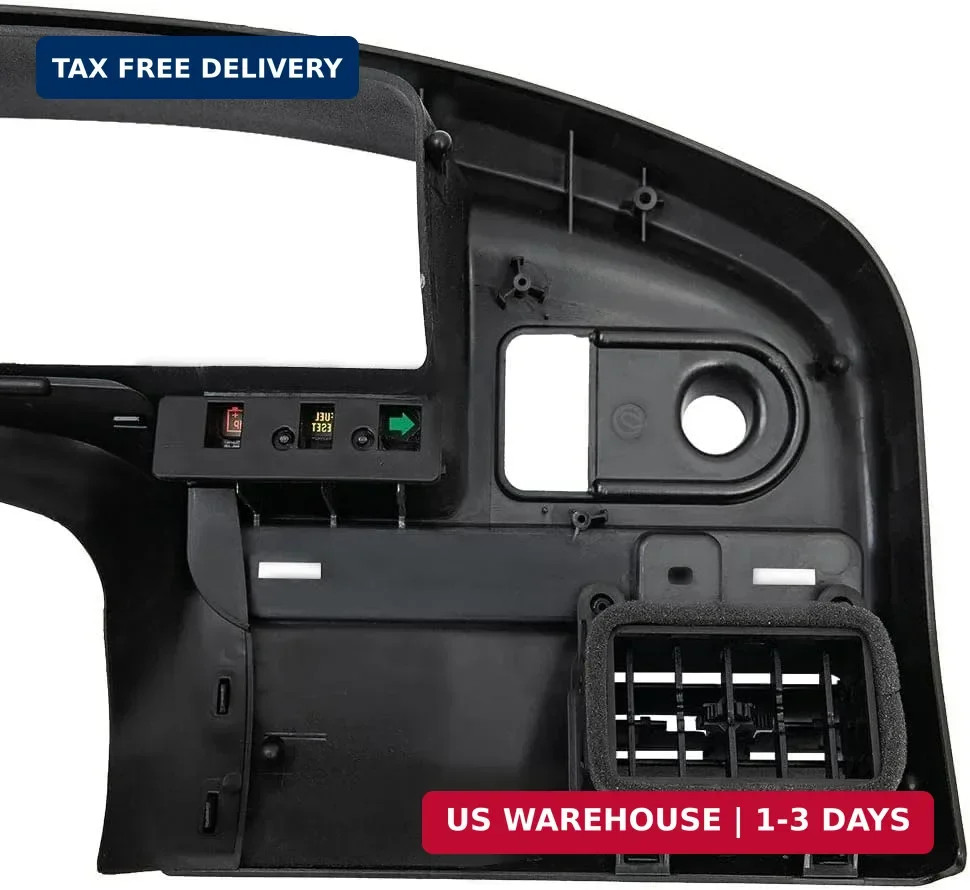 PIT66 Dash Panel Bezel Cover Compatible with 1992-1997 Ford F150 F250 F350 | Das