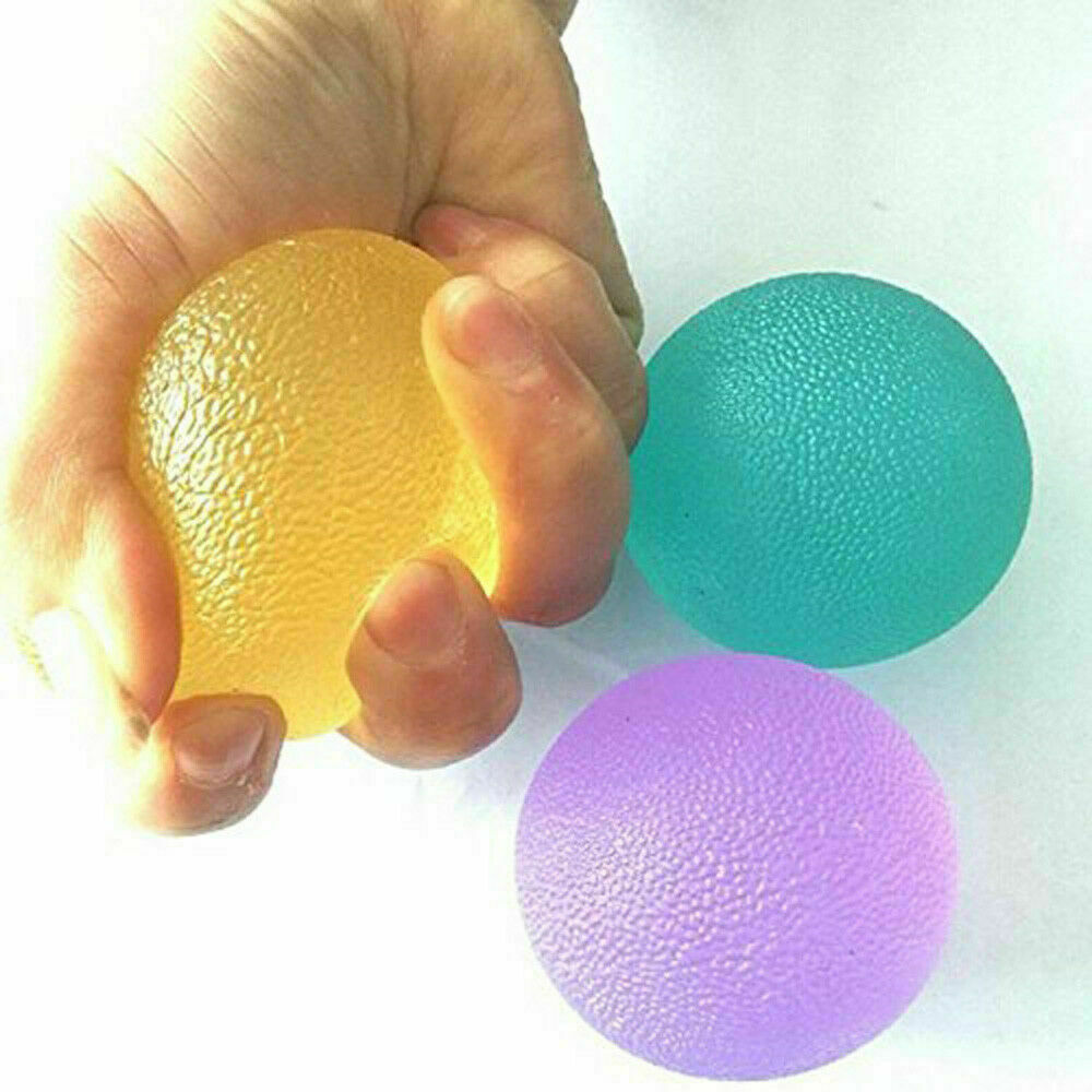 3PC Stress Ball Anxiety Tension Relief Fidget Toy Therapy Exerciser Balls Relief
