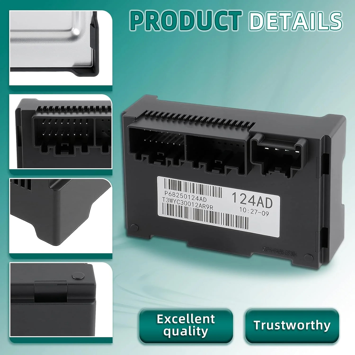AUTOKAY 68250124AD Transfer Case Control Module Fits for Dodge for Jeep Grand Ch