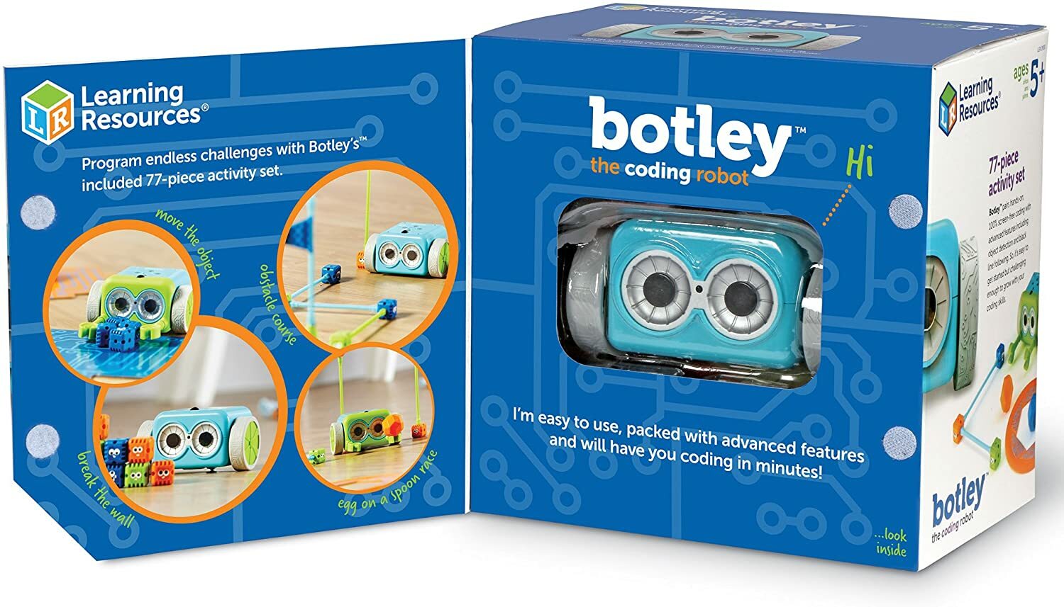 Learning Resources Botley the Coding Robot 77-Piece Activity Set – Open Box!