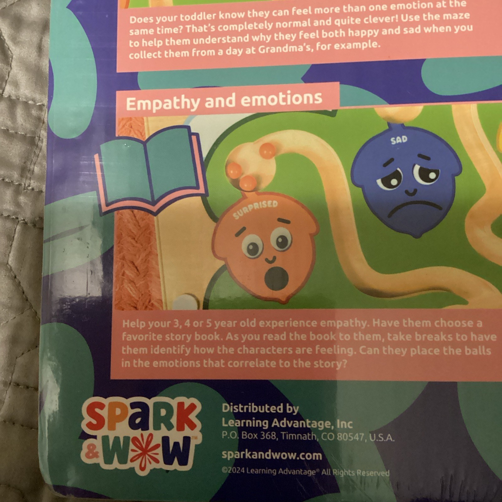 My Emotions Tree Magnetic Maze By Spark & Wow- New Sealed!