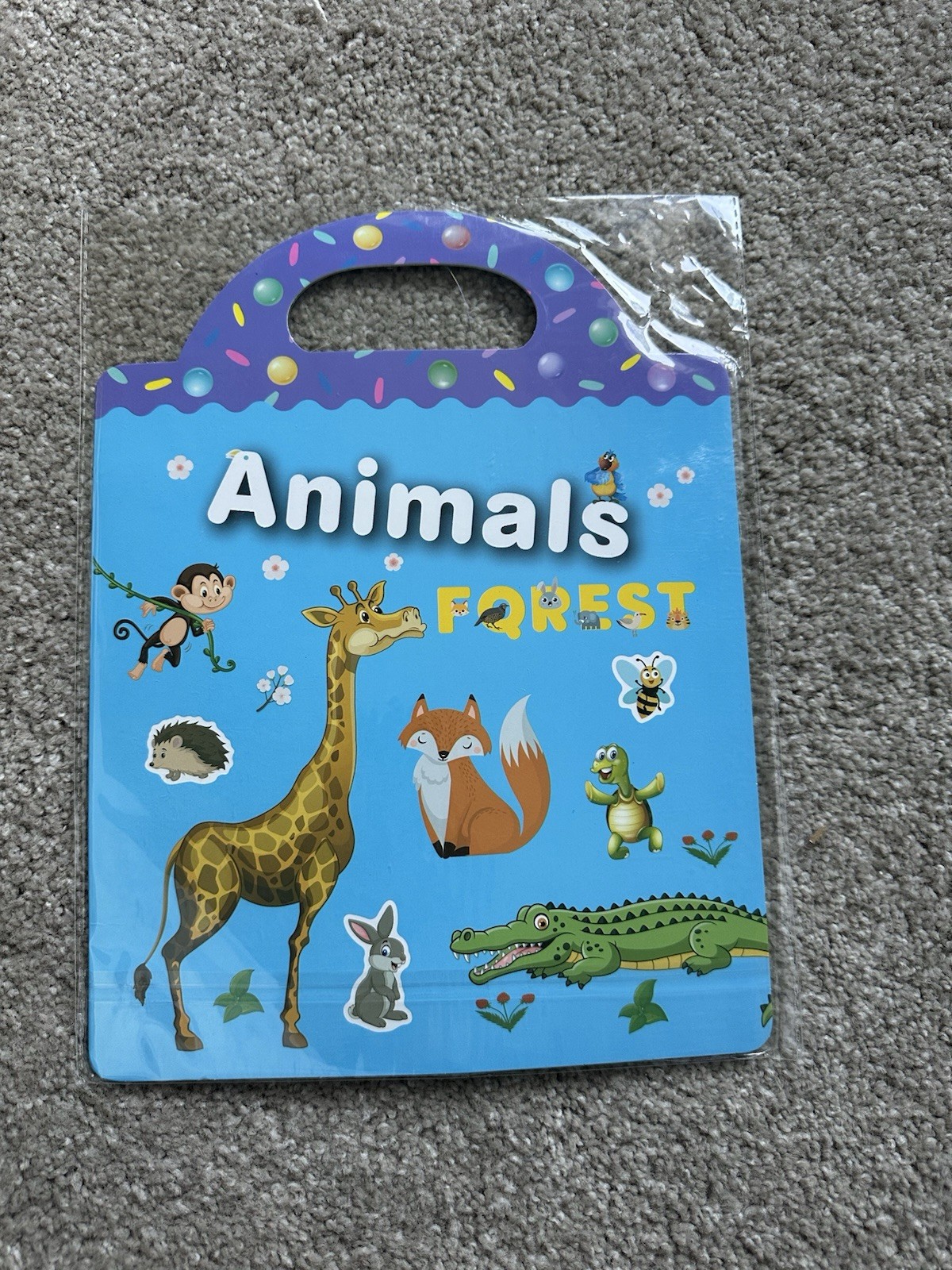 Reusable Sticker Books For Kids – Animals Forest