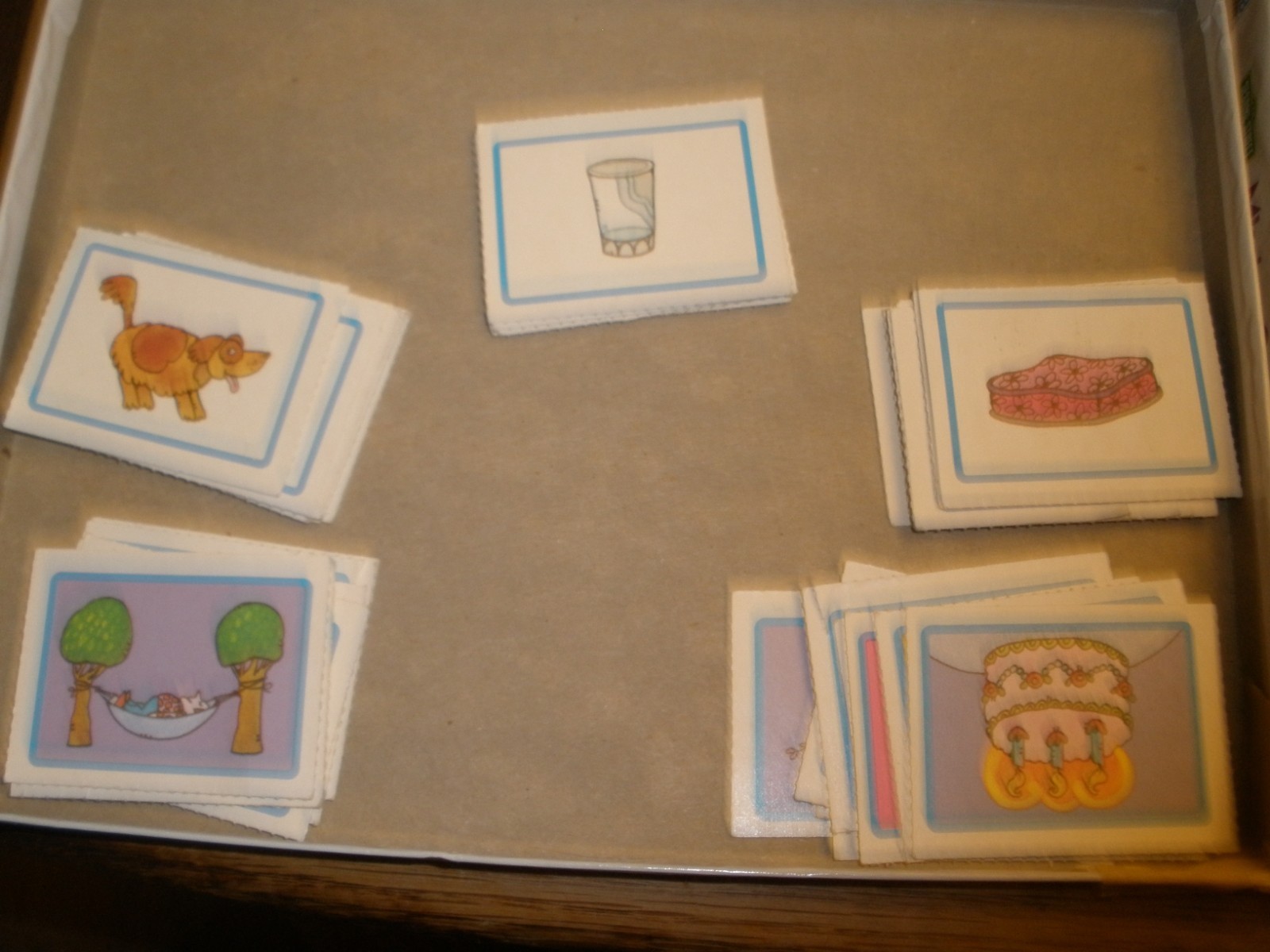 Vintage 1975 Sesame Street Muppets Missing Parts Lotto Game MB COMPLETE