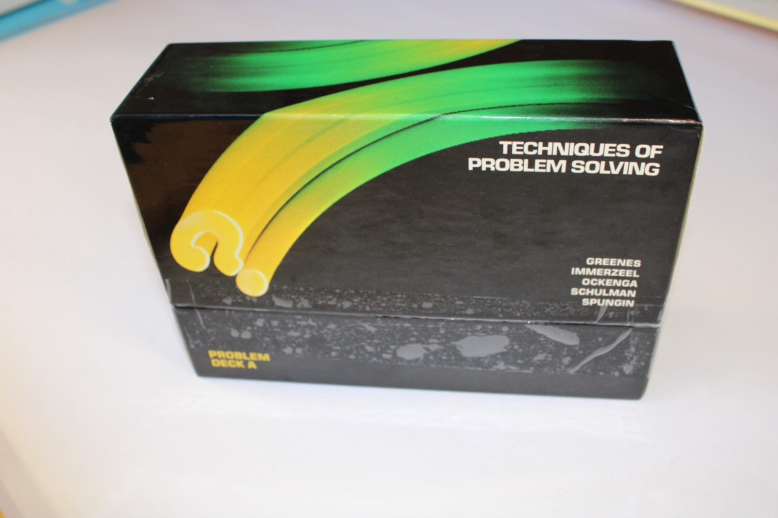 TOPS Techniques of Problem Solving Deck A 200 Cards Teacher Commentary 1980