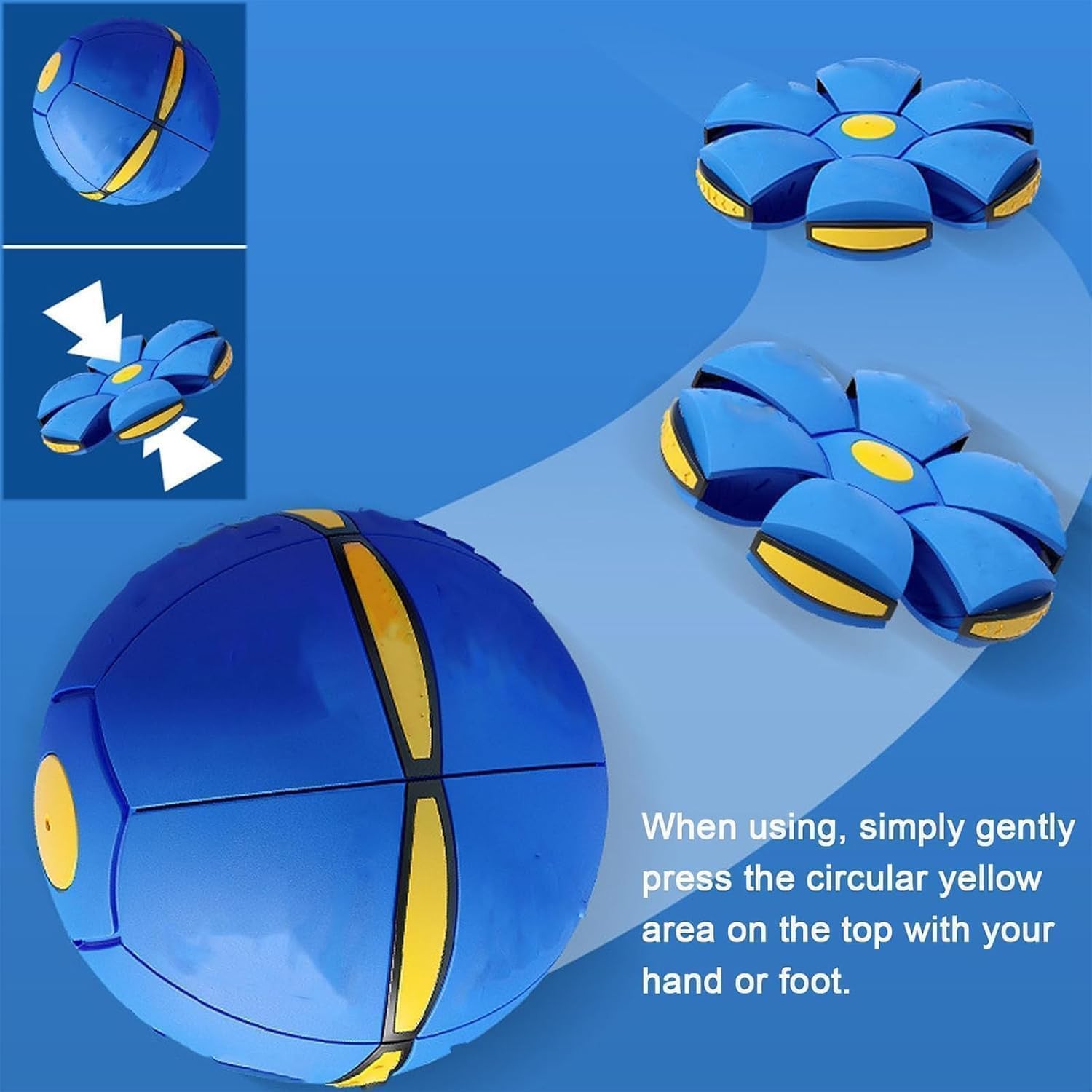 Children’s Bouncing Ball-Magic Meta Ball Flying Saucer-Parent-Child Interaction
