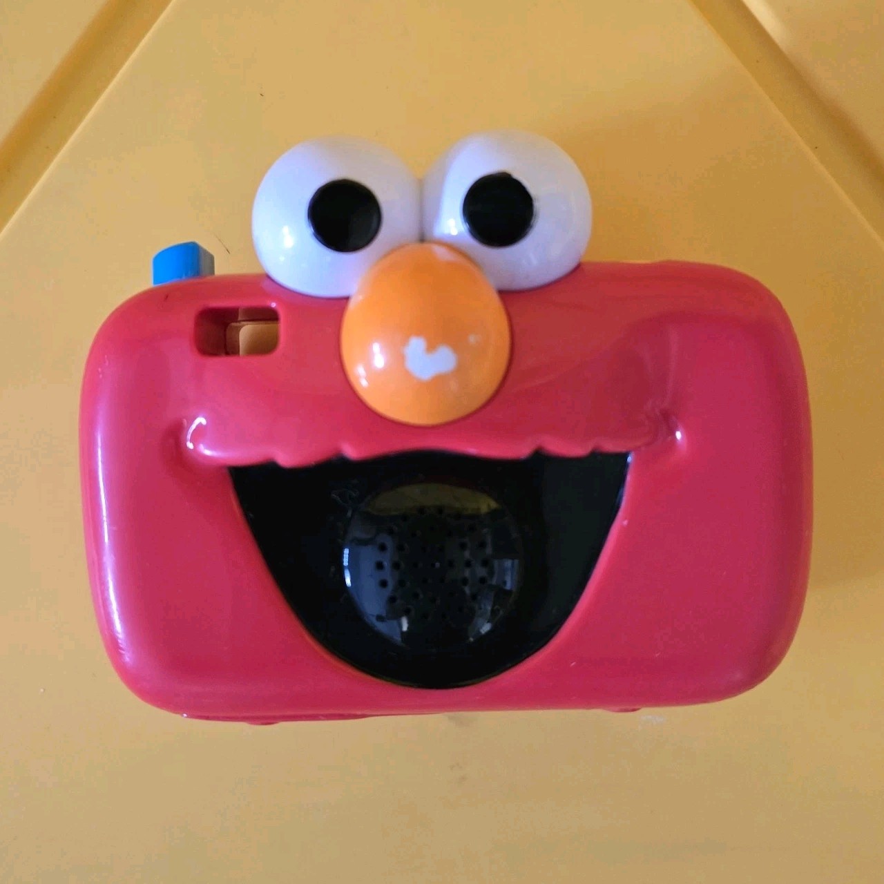 Tested 2009 Sesame Street Elmo Sing And Giggle Camera Talking Toy Fisher-Price