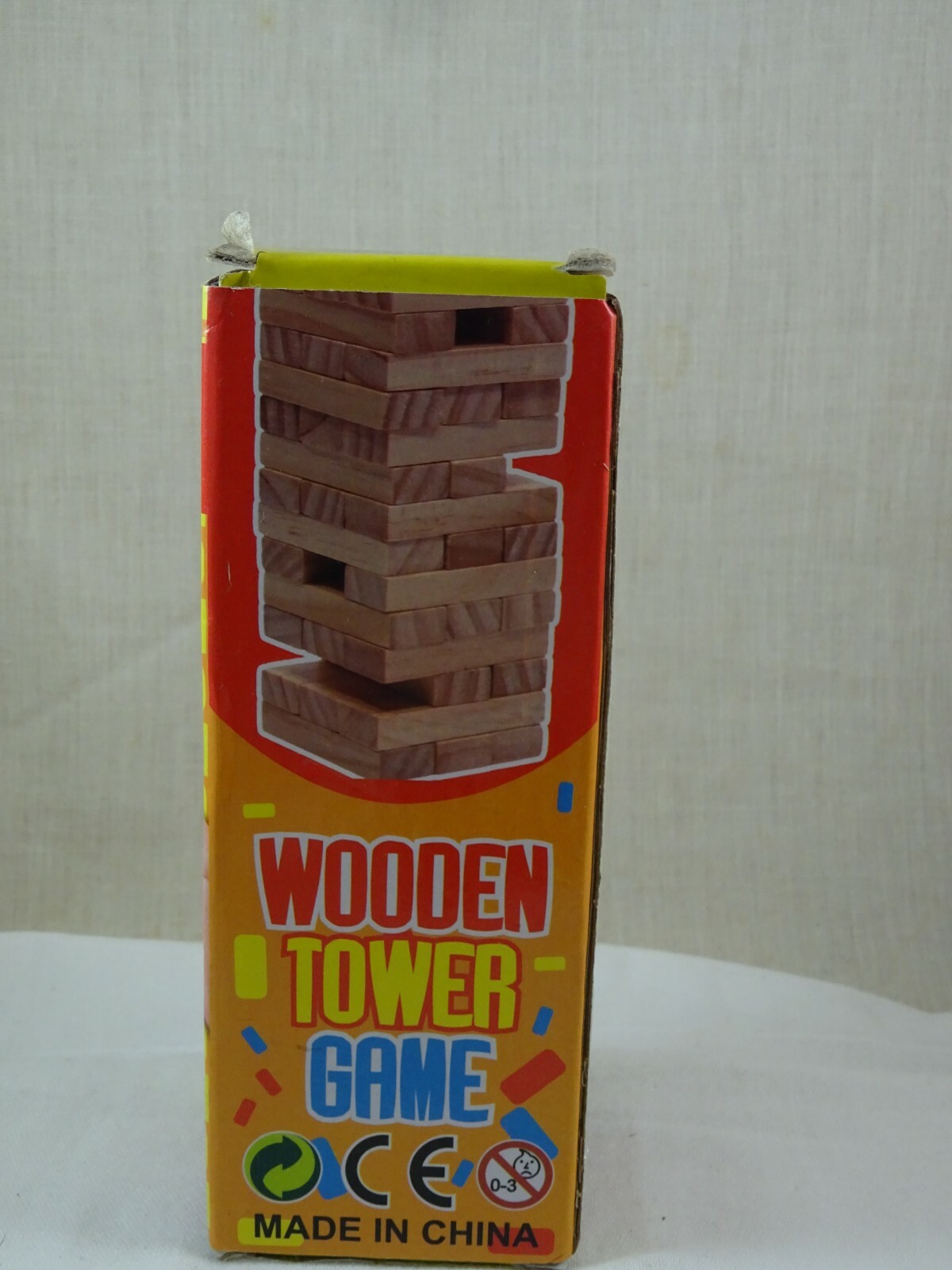Rinco Travel Mini Wooden Tower Game NEW