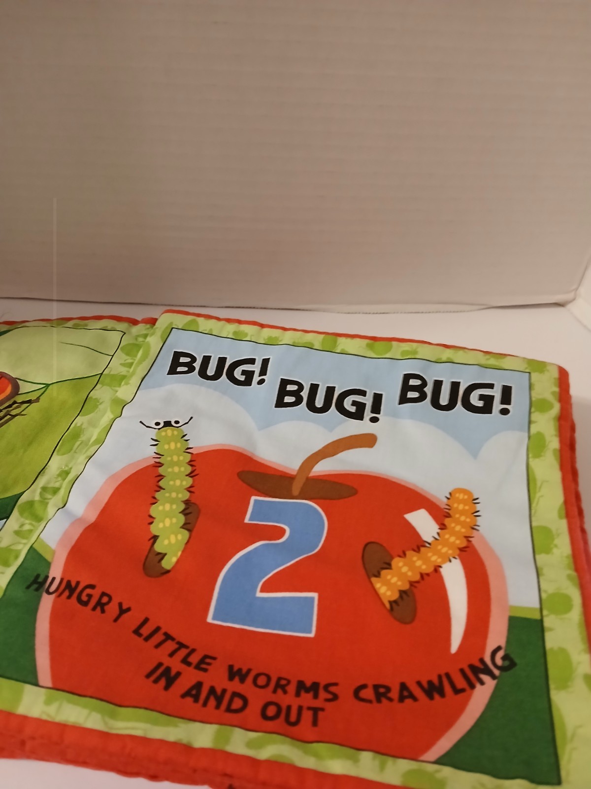 Bug Bug Bug Creepy Critter Counting Book Cloth Book