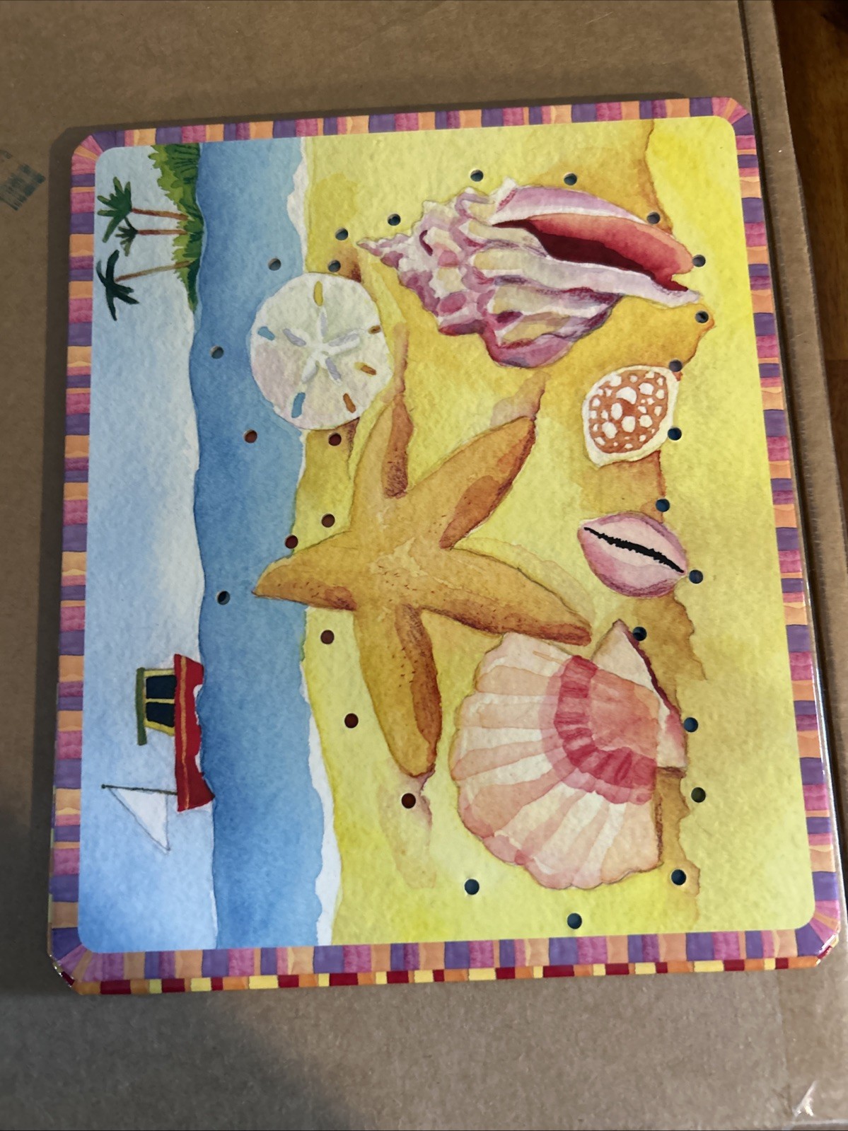 eeBoo Under The Sea Lacing Cards New But Not Sealed Best Toy Award