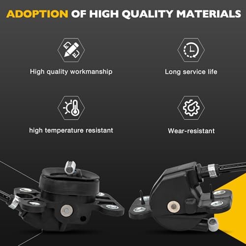 Left & Right Power Sliding Door Cable Kit W/O Motor Fit for Honda Odyssey
