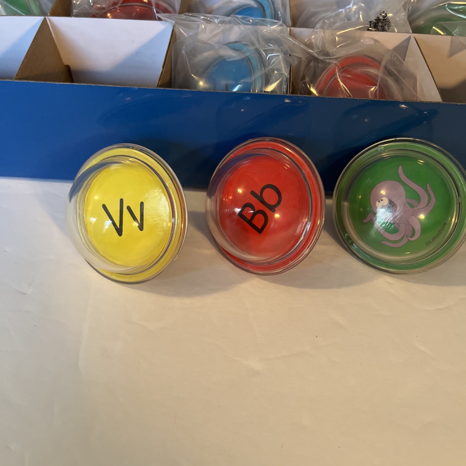 Float & Find 26 Alphabet double sided Bubbles Lakeshore Educational #170