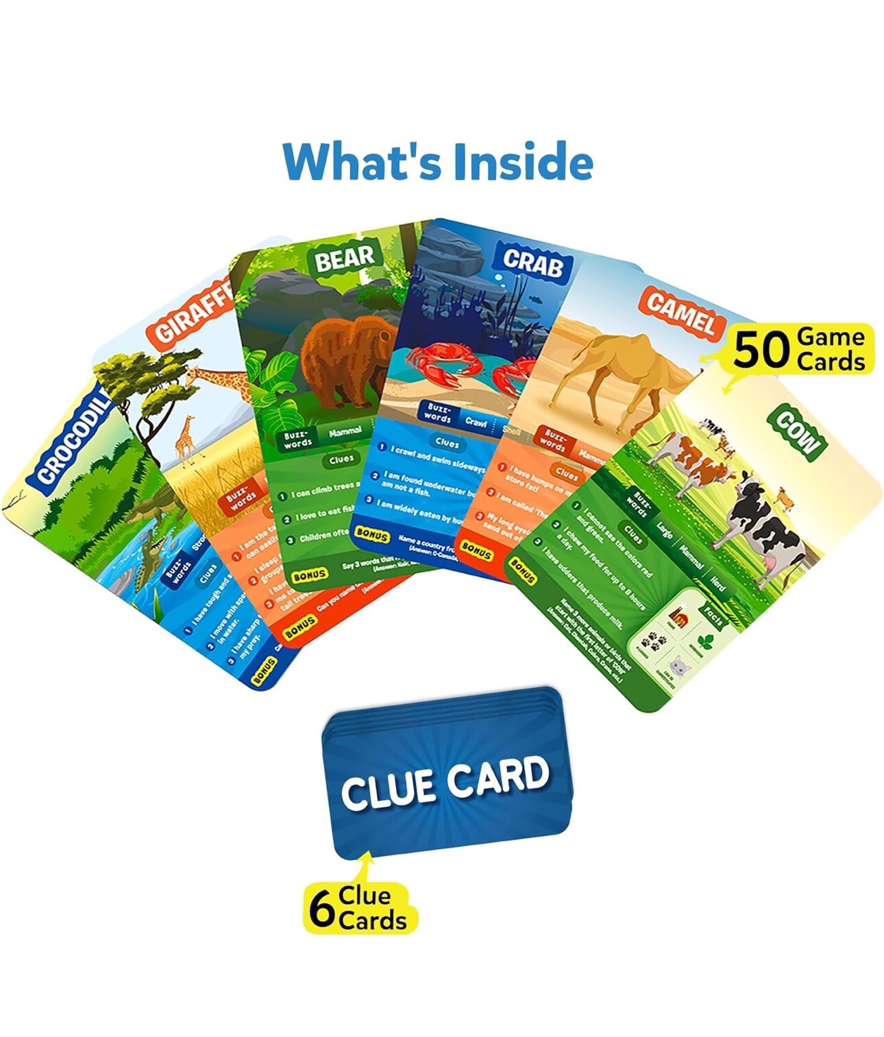 New Skillmatics Guess in 10 Animal Planet Family Card Game. Factory Sealed
