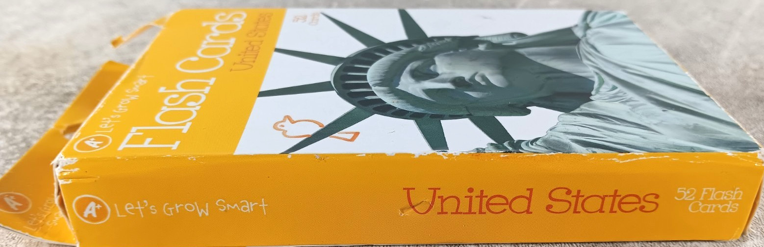 Let’s Grow Smart United States 52 Flash Cards by Bendon Publishing