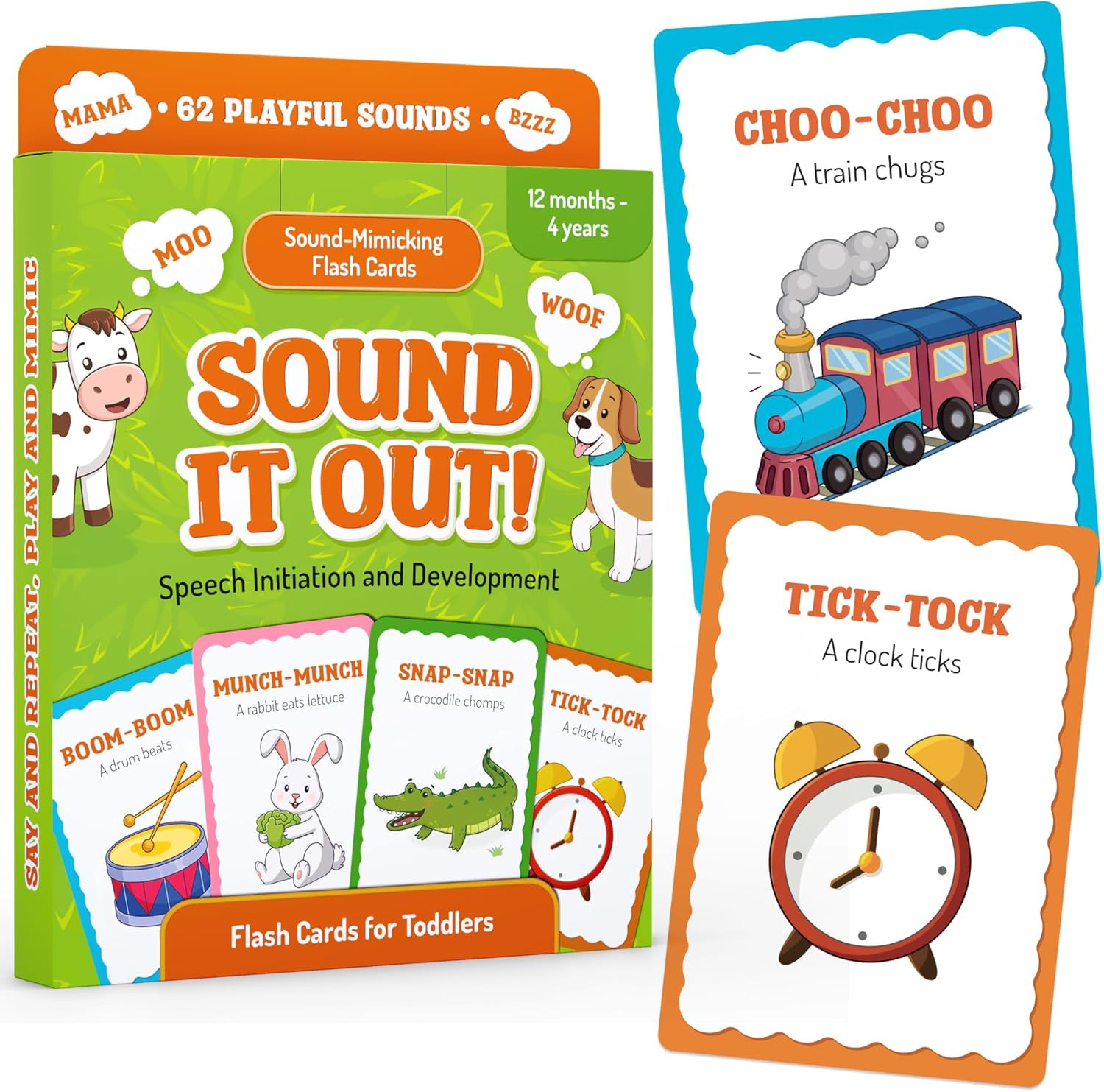 Speech Therapy Toys & Materials for Toddlers 1-3 & 3-4