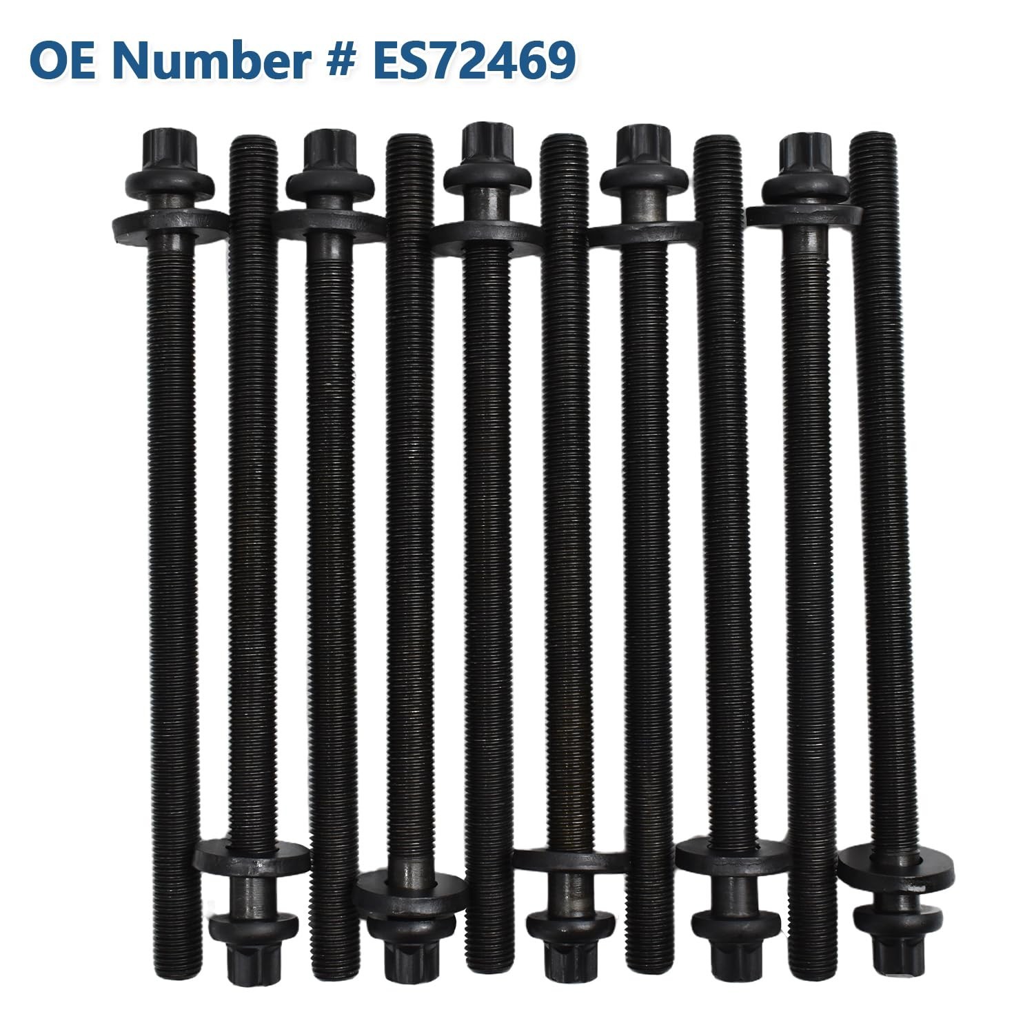 Engine Head Gasket Set with ES72469 Head Bolt Set Fits for Chevy Cruze Sonic …