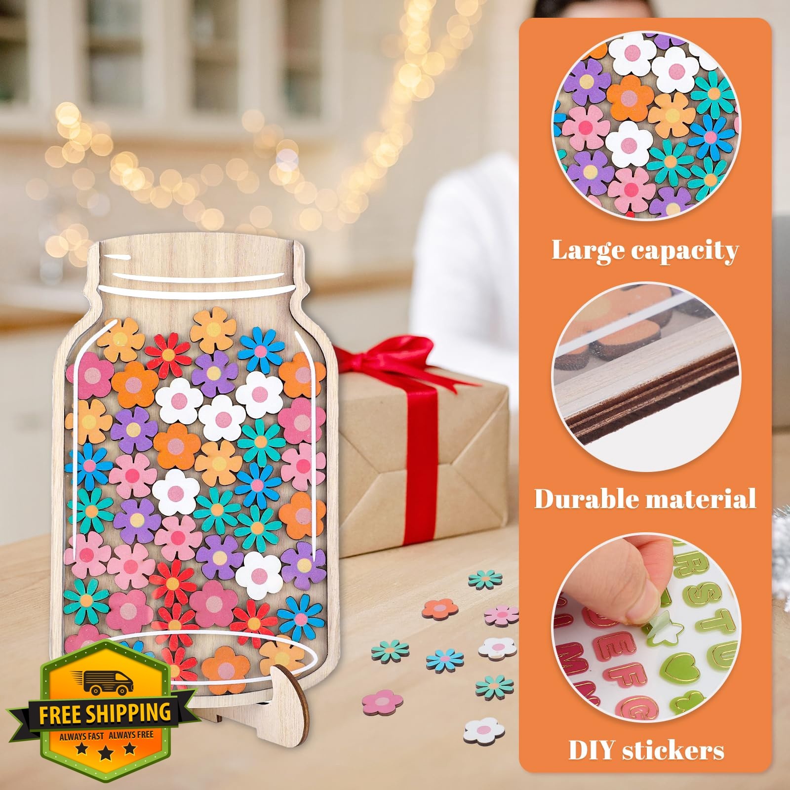 Fyguard Magnetic Reward Jar Flowers