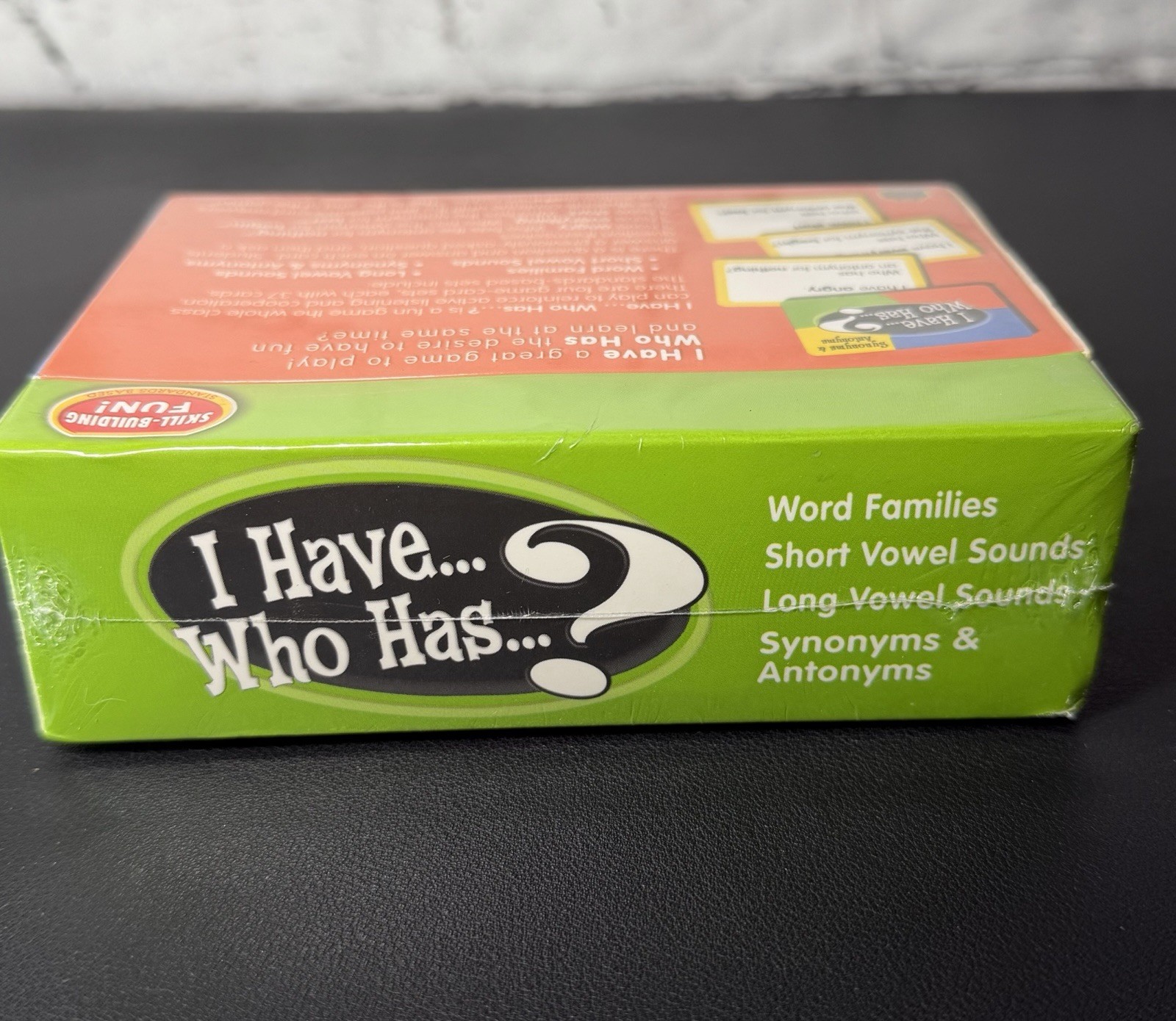 I Have. Who Has? Early Skills Interactive Game Cards Grades 1-2 Language Arts