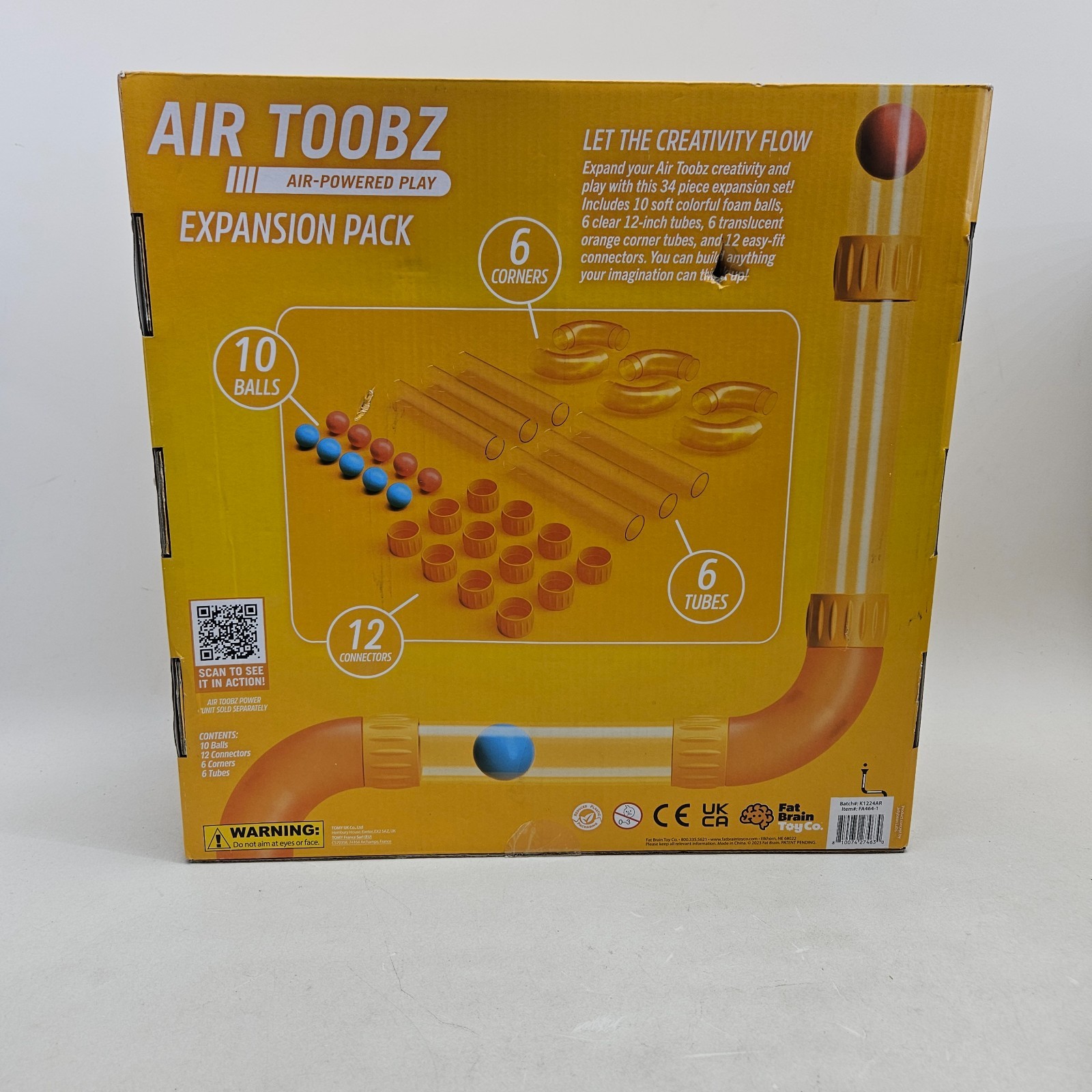 Fat Brain Air Toobz Expansion Pack Kids/Children Creative Building Fun Toy 3+