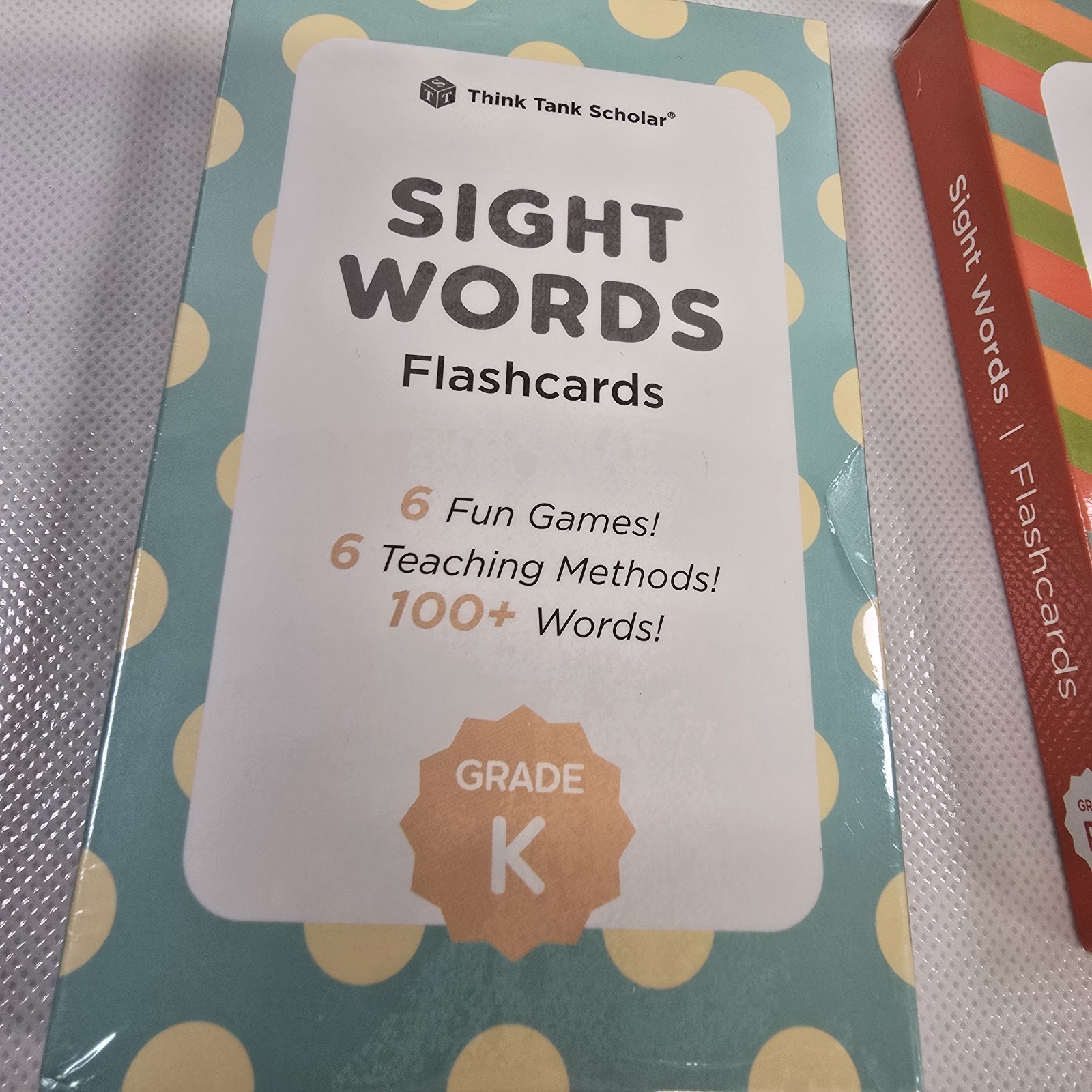 Think Tank Scholar Sight Words Flashcards Box Set of 5 520 Words Preschool-3rd G