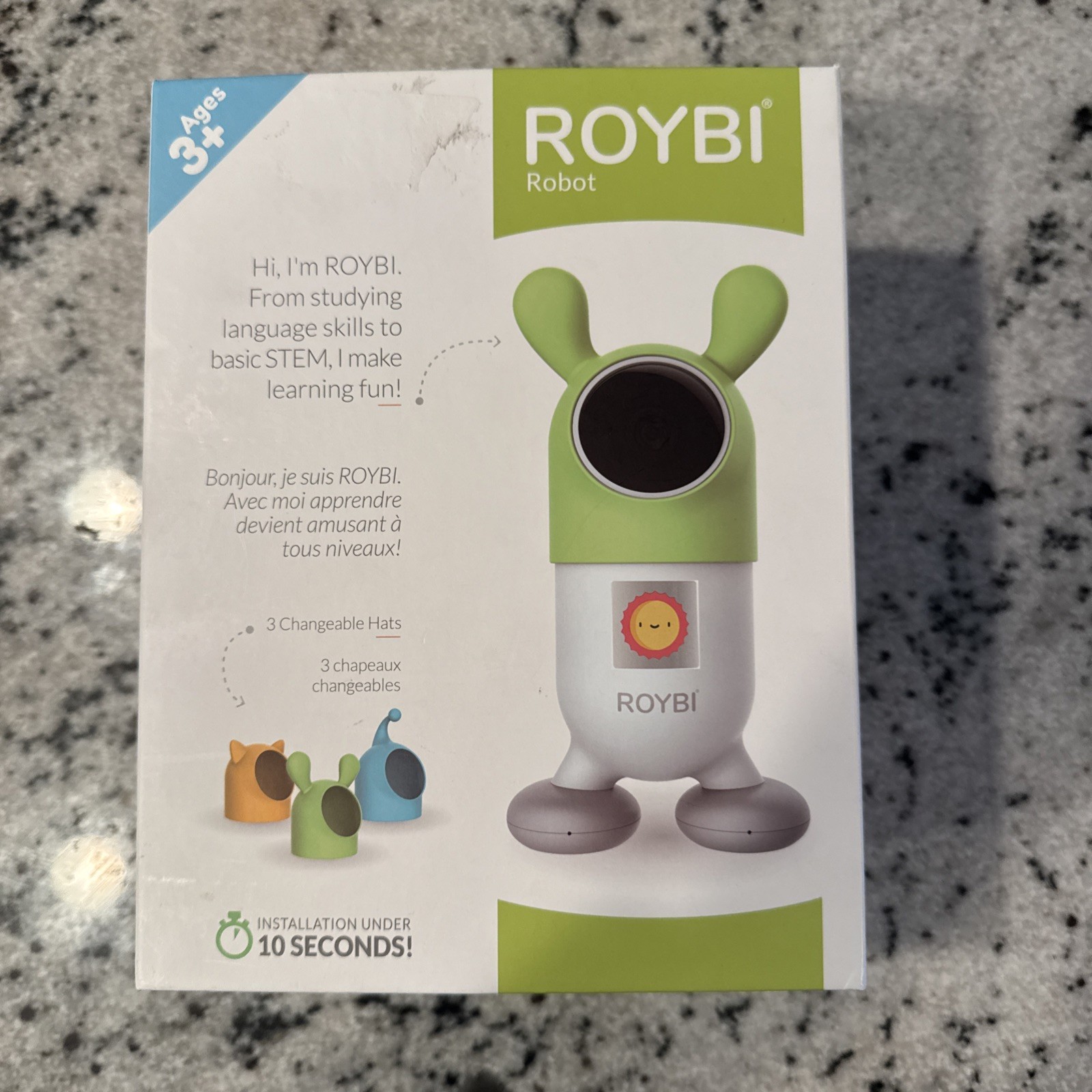 Toy Language Skills Robot Stem Roybi Smart Box OPEN BOX