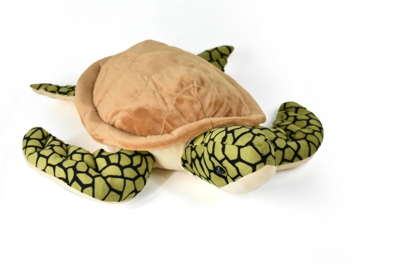 Large Sea Turtle Plush, Realistic Stuffed Soft Animal, Ocean 20″ F4355 B435