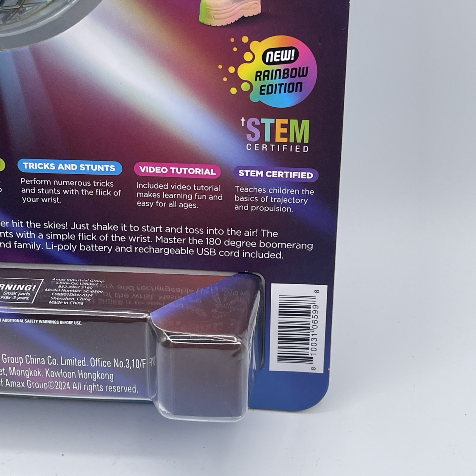 NEW! Wonder Sphere Magic Hover Ball, Rainbow Edition, STEM Certified Toy Ages 6+
