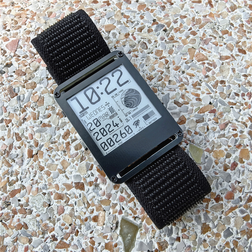 Watch 2.0PLUS ESP32 Programmable Electronic Watch Smart Ink Screen Open Source