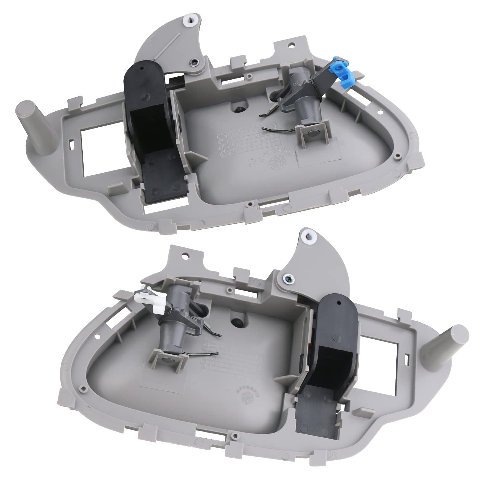 Interior Door Handle w/ Bezel Gray 95-02 Chevy GMC C1500
