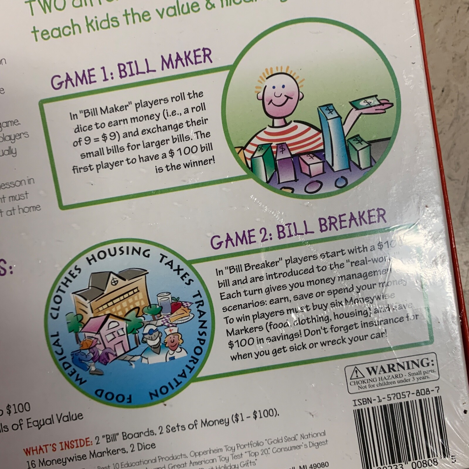 ARISTOPLAY Moneywise Kids Math Game Homeschool Ages 7 and up, 2 players Talicar