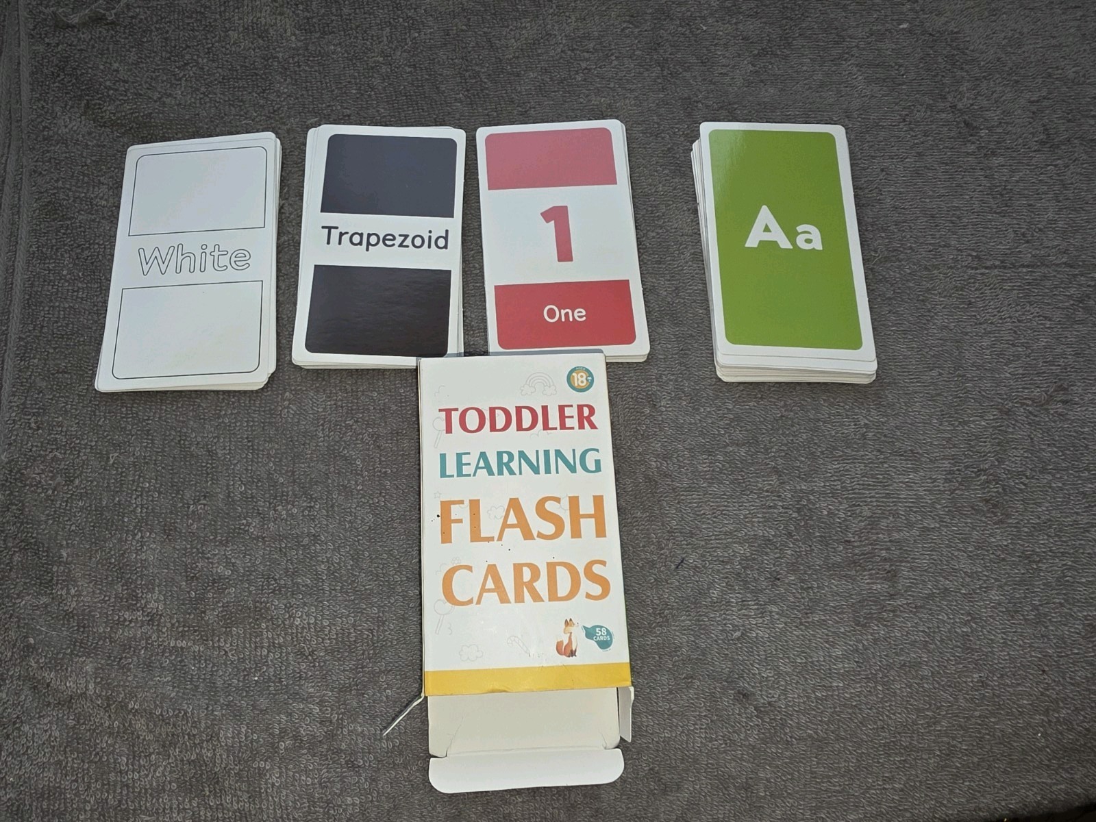 Flash Cards for Kids Alphabet Toddlers Early Learning Educational First Word ABC