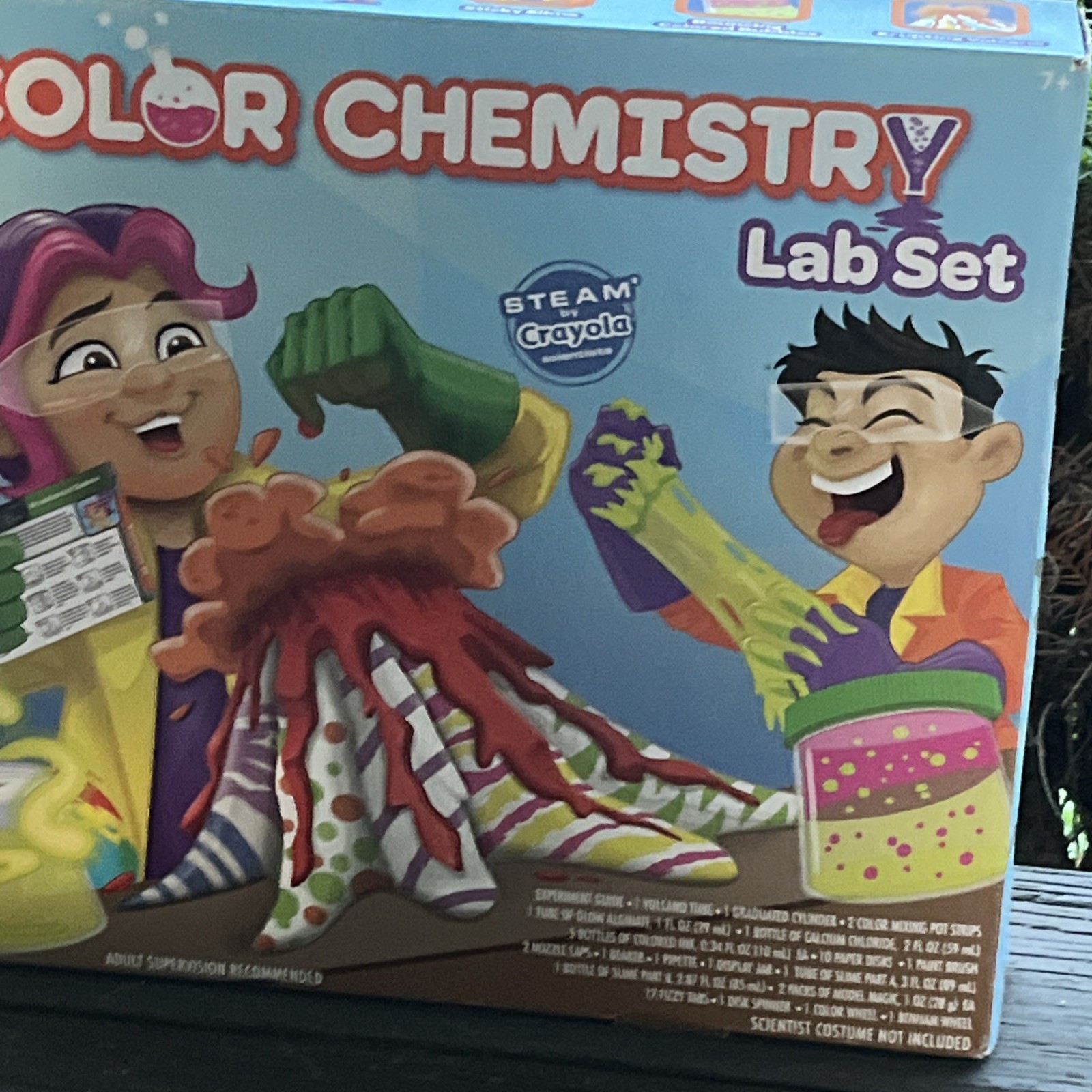 Crayola Color Chemistry Lab Set Instructions For 50 Experiments New in Box