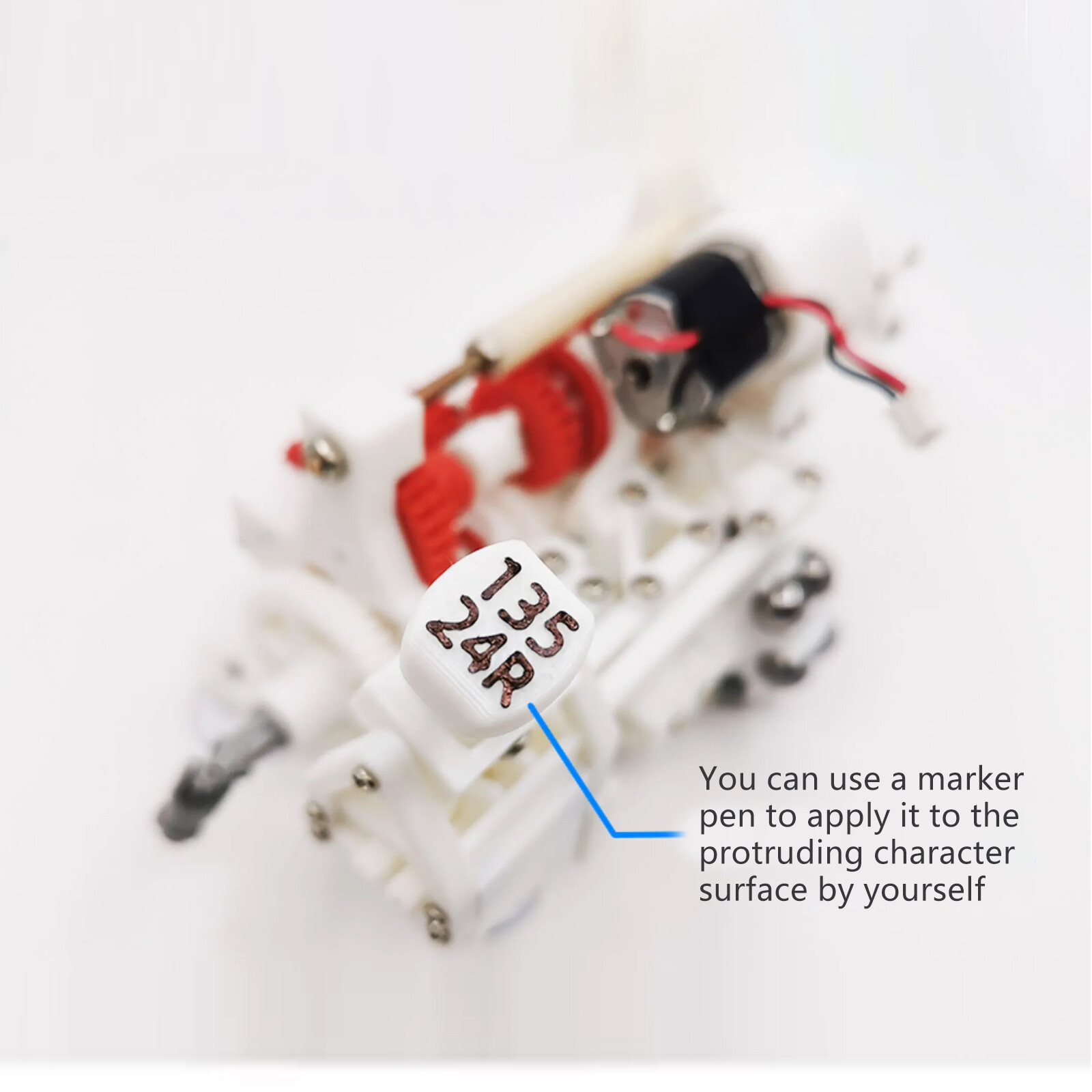 Finished 3D Printing 5MT Transmission Model Gearbox Model 5 Forward Gear+Clutch