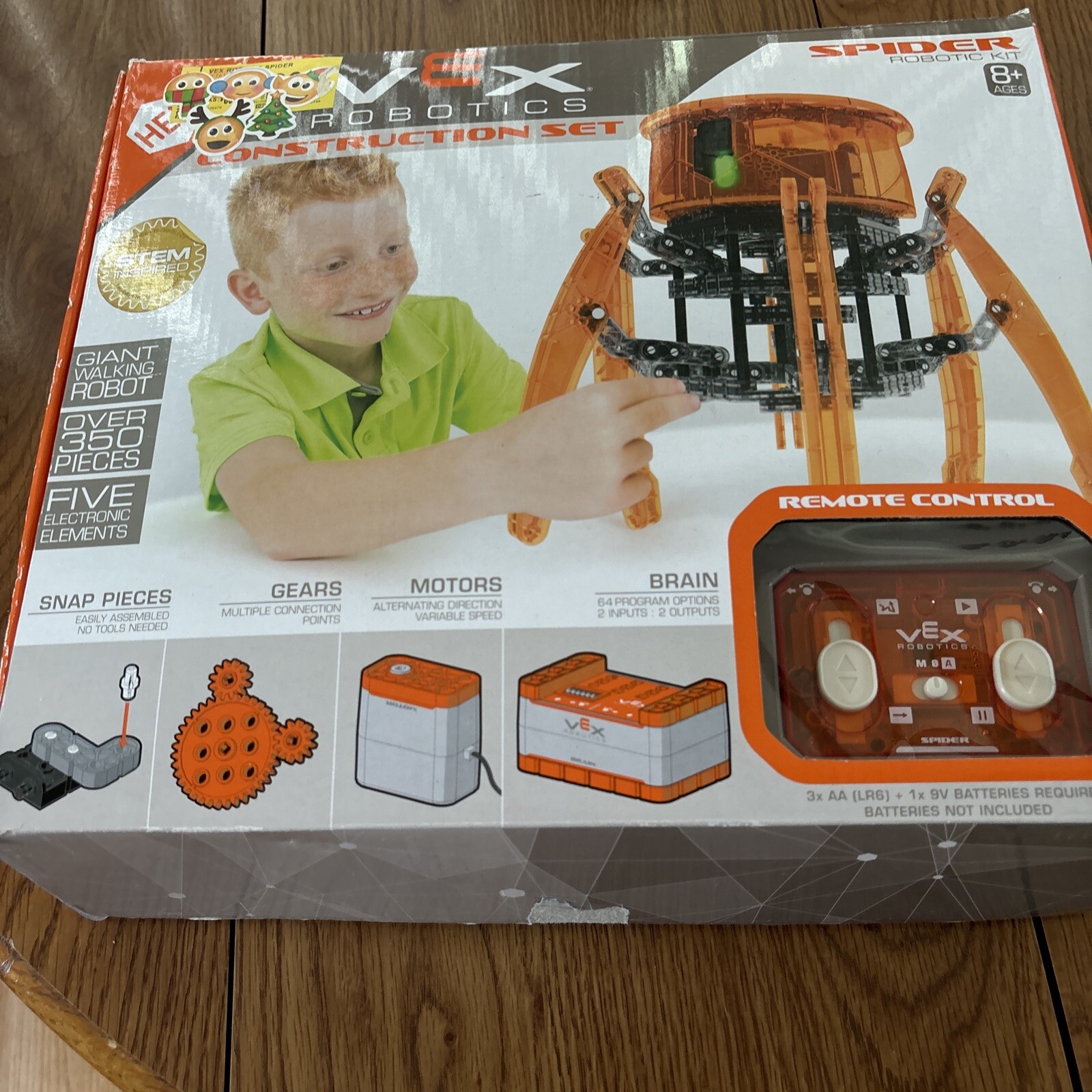 Vex Robotic Spider Construction Kit 350 Pieces