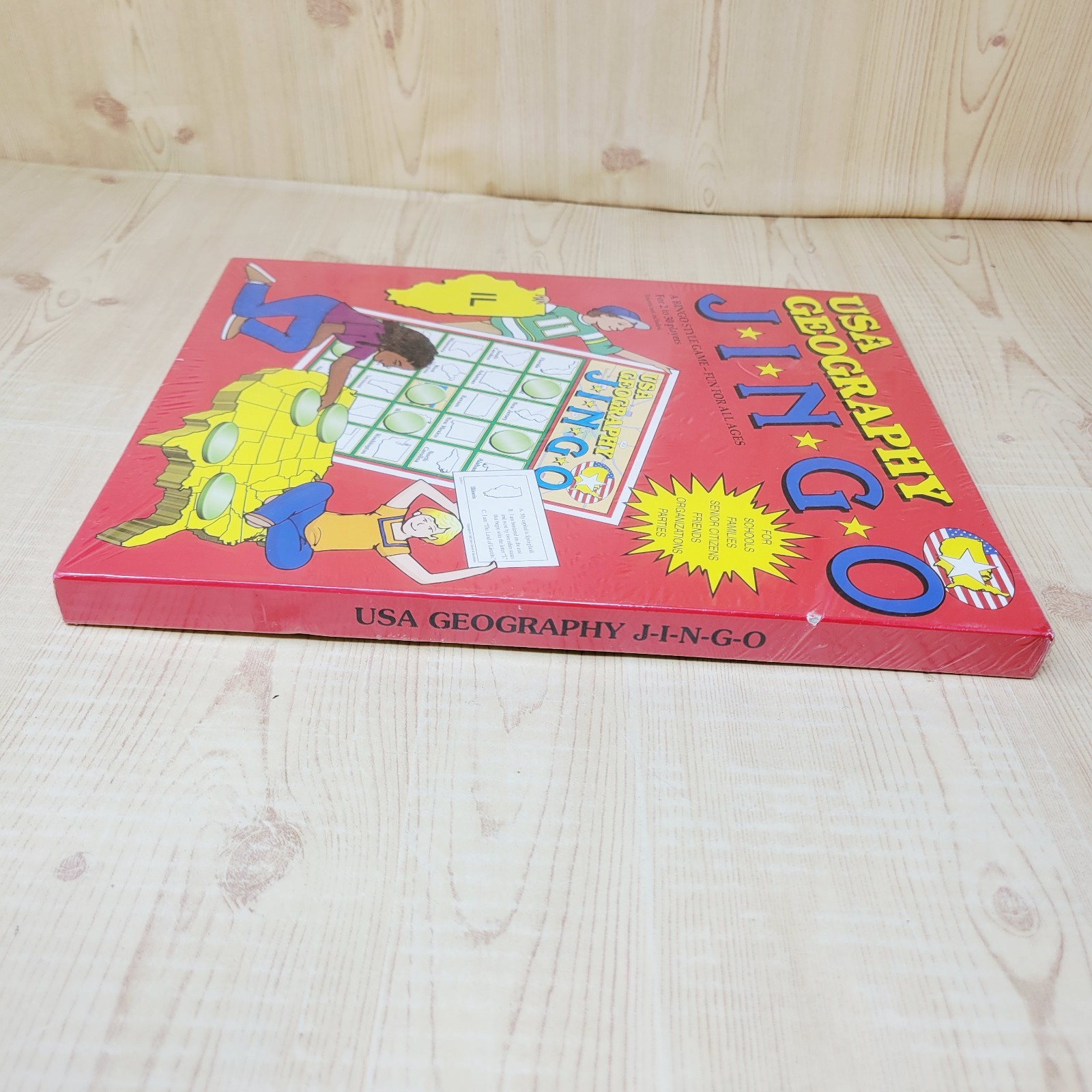 USA Geography Jingo Bingo Game NEW SEALED Minor Damage to Packaging