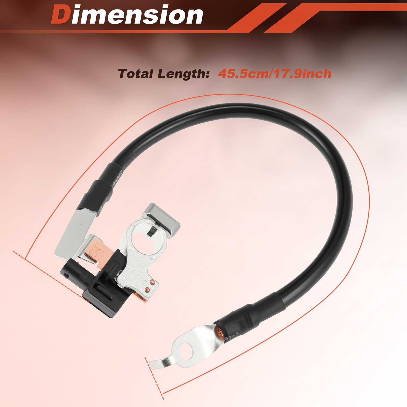Negative Battery Cable with IBS for BMW 328i 335i 328xi 335xi Replace 6112913…