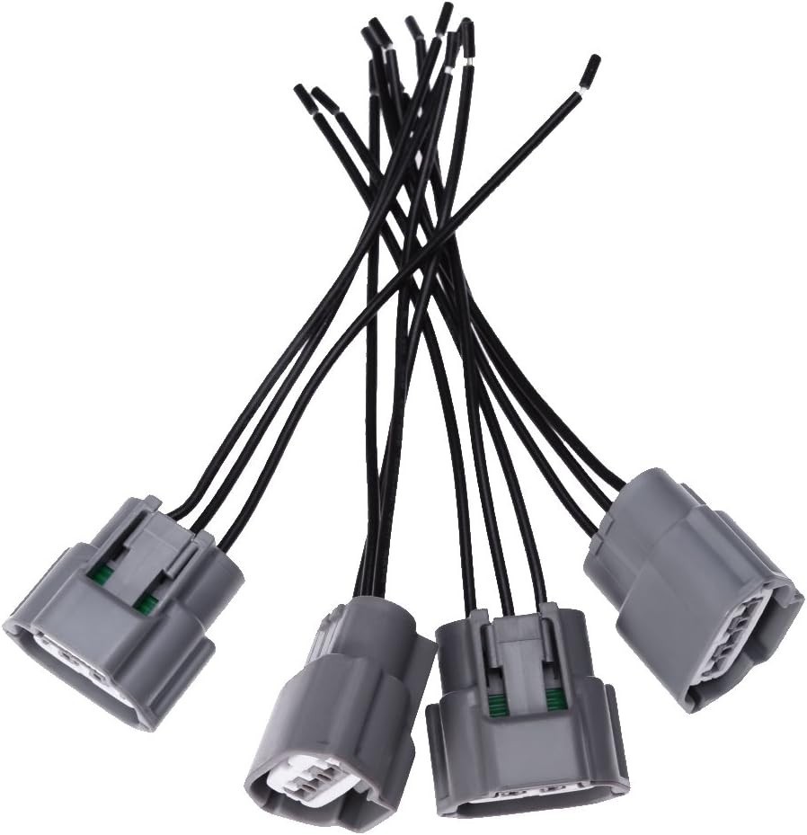 Ignition Coil Connector Plug Wiring Harness Pigtail Replacement for Nissan