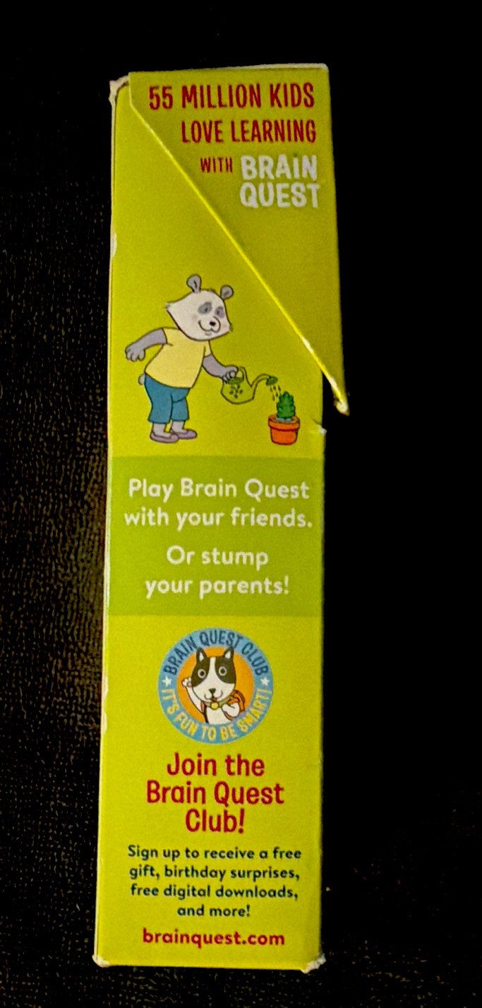 Brain Quest Pre-Kindergarten Smart Cards Decks 1 & 2 Ages 4-5 ABCs Counting