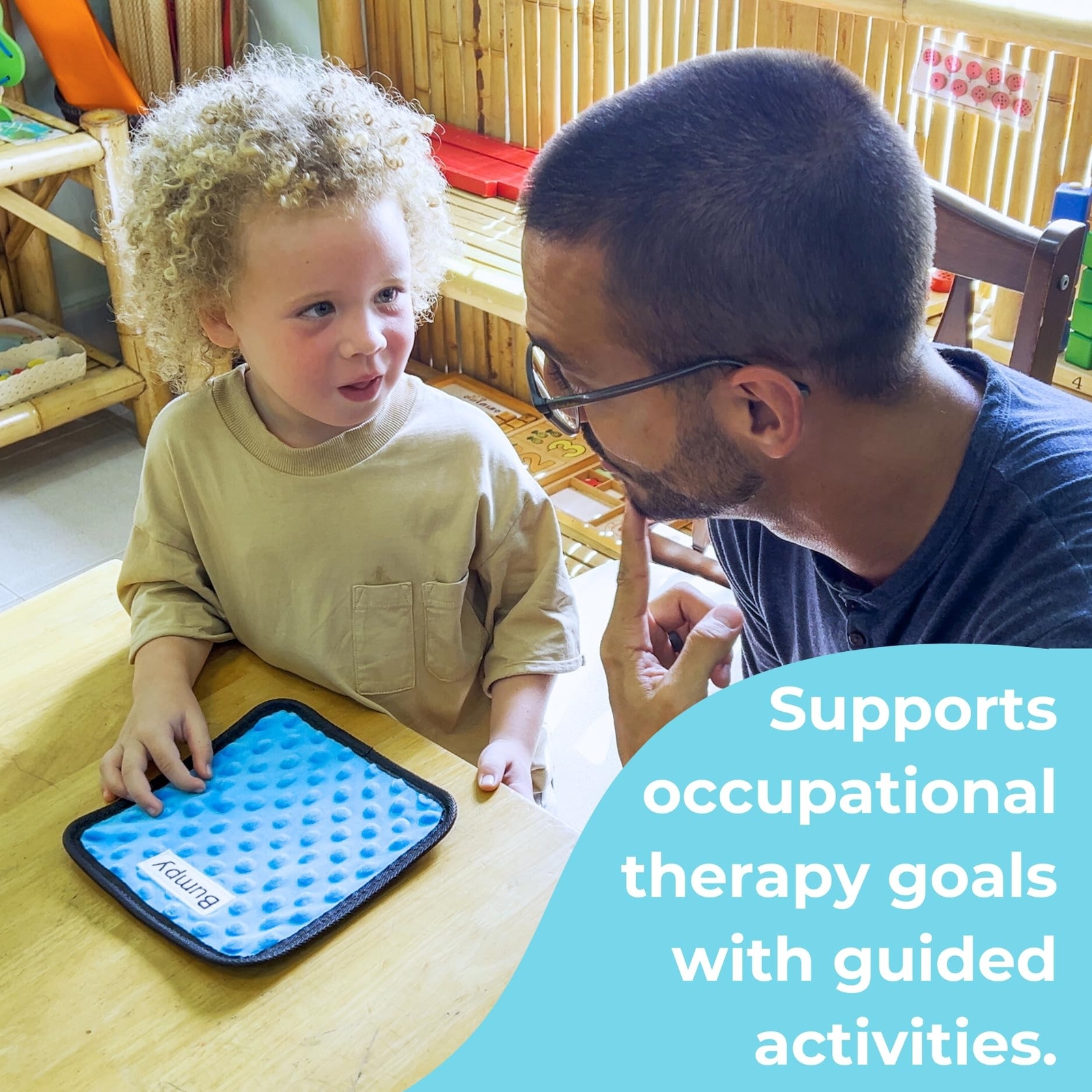 9 Labeled Sensory Mats w/Lesson Plans, Sensory Toys for Kids with Autism, Aut…