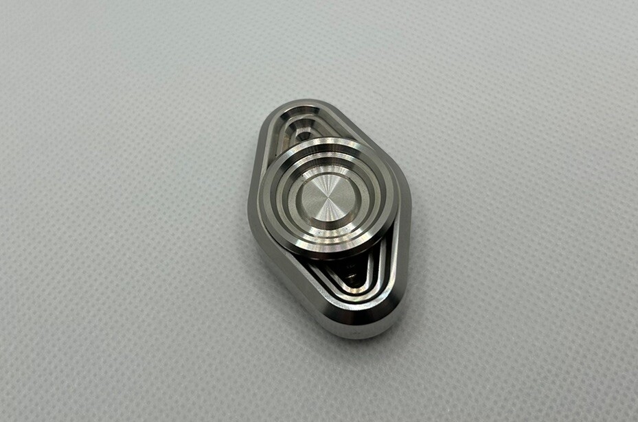Kuke Original Gyro Stainless Steel Bar Fidget Spinner – EDC