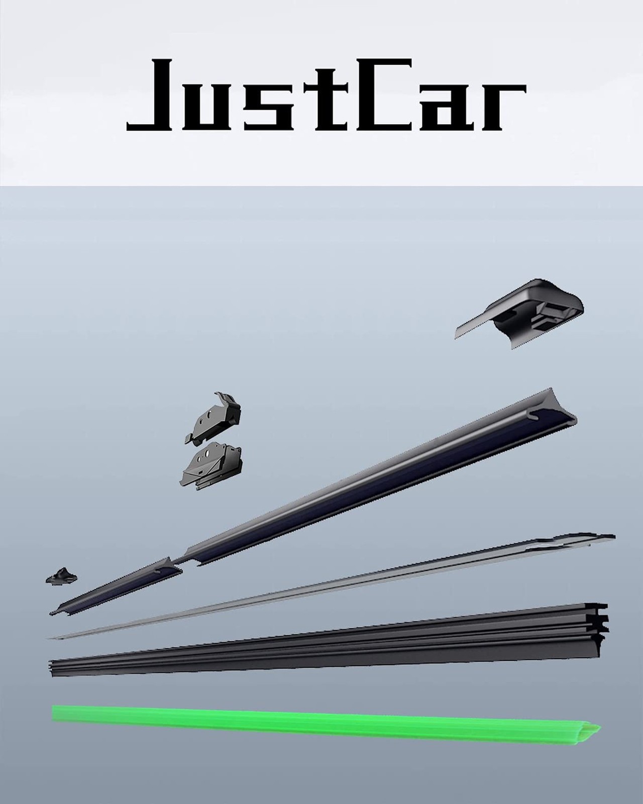 3Pcs for Dodge Caliber Windshield Wiper Blades 2007 2008 2009 2010 2011 2012 …